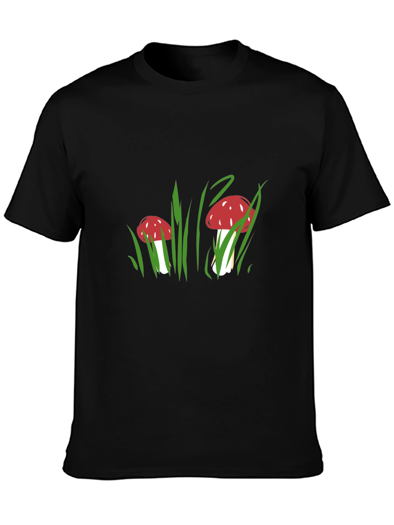 Mushroom Graphic Tee - Funky Nature Shirt