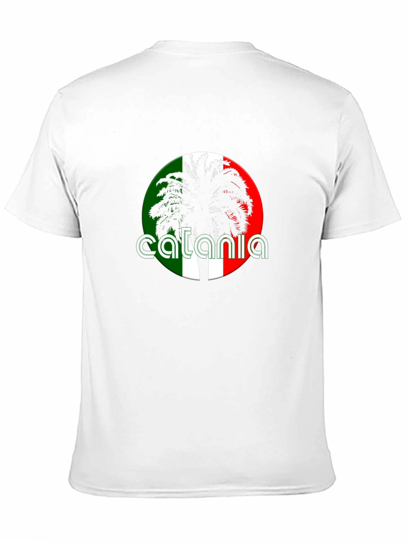 Catania Italy Palm Tree T-Shirt