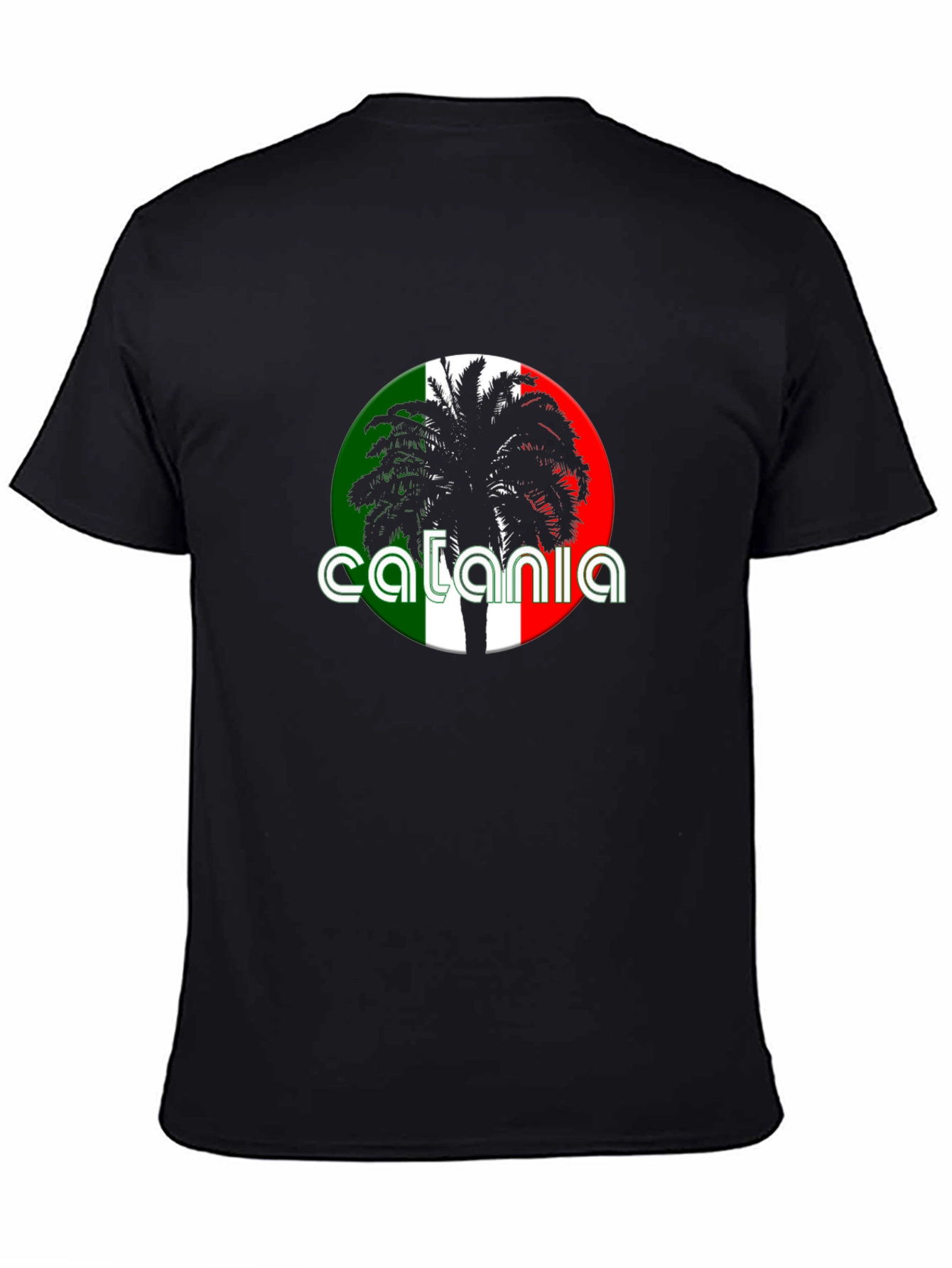 Catania Italy Palm Tree T-Shirt