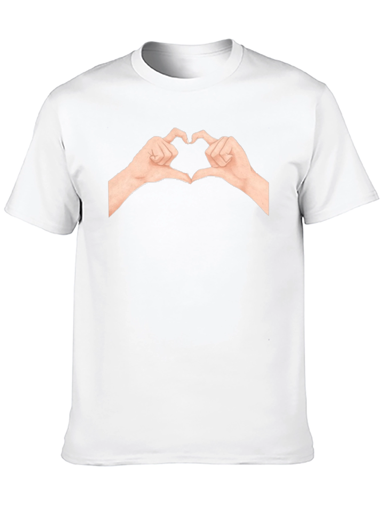 Heart Hands Graphic Tee - Express Yourself