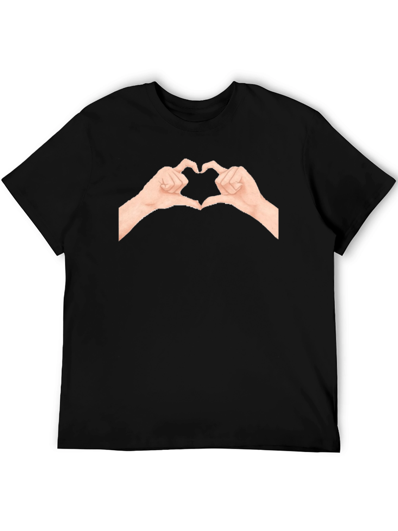 Heart Hands Graphic Tee - Express Yourself
