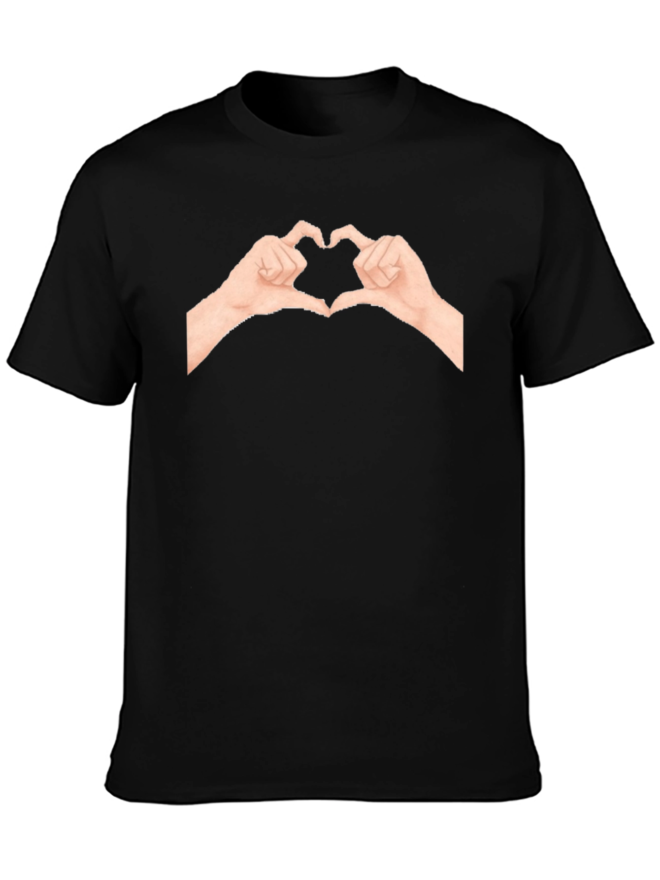 Heart Hands Graphic Tee - Express Yourself