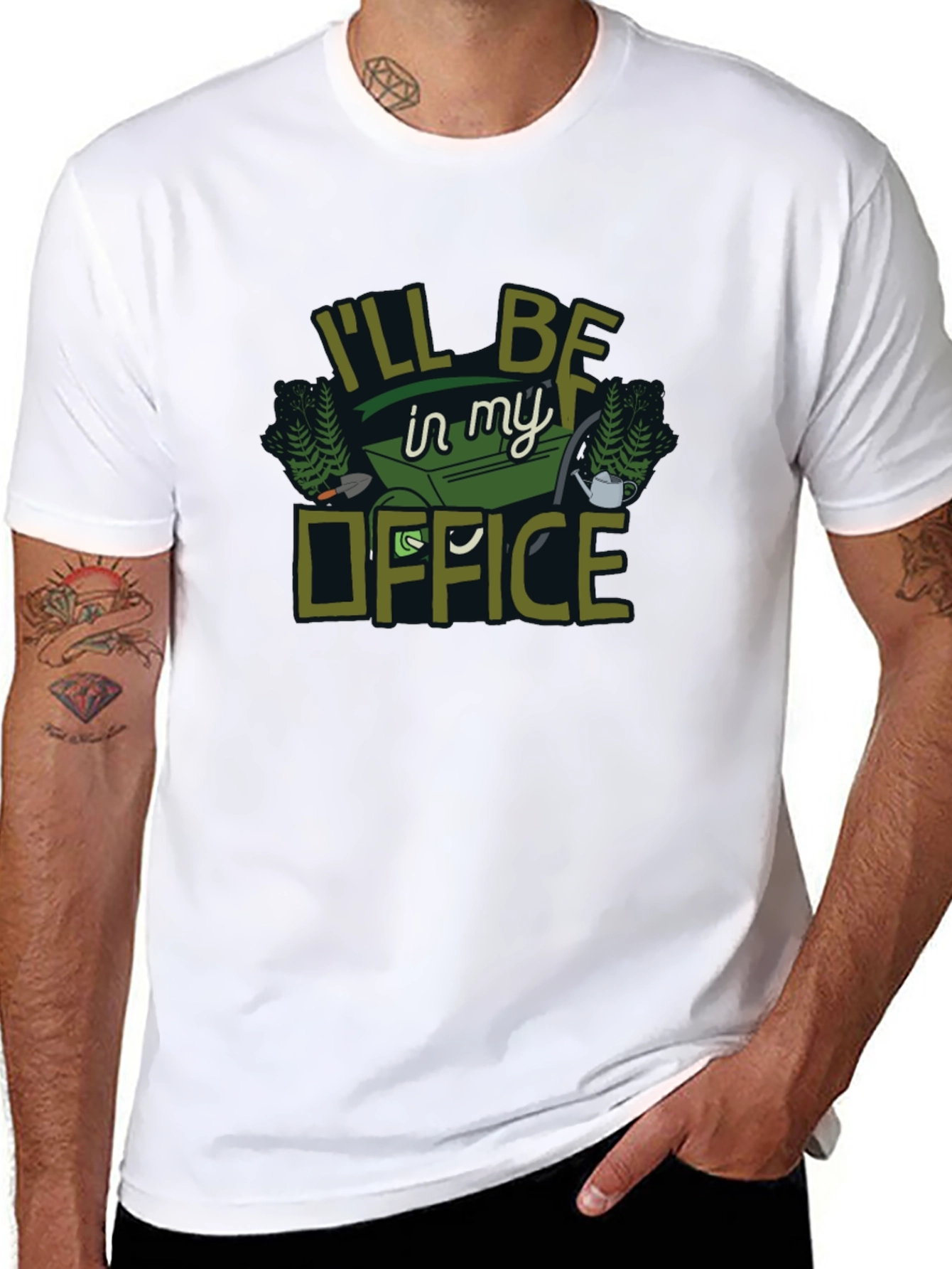 Gardening Office T-Shirt -  Nature Lover Tee