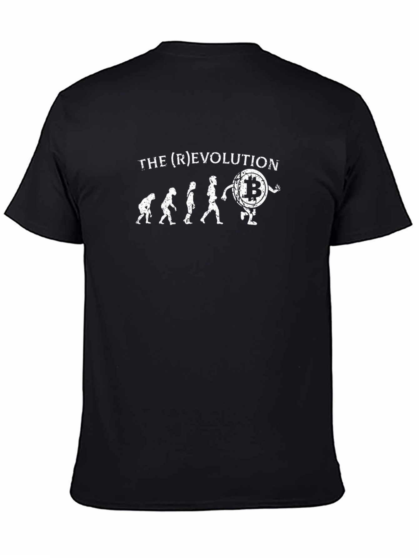 Bitcoin Evolution T-Shirt Crypto Revolution