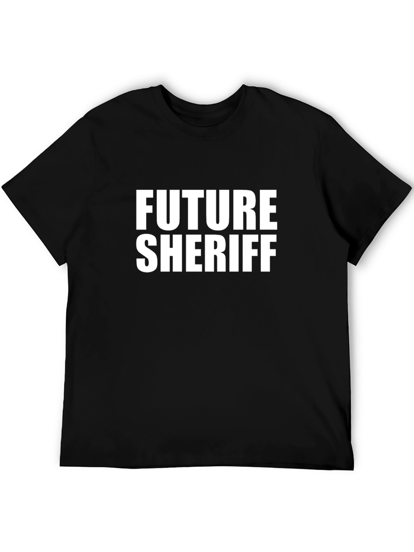 Future Sheriff T-Shirt - Novelty Graphic Tee