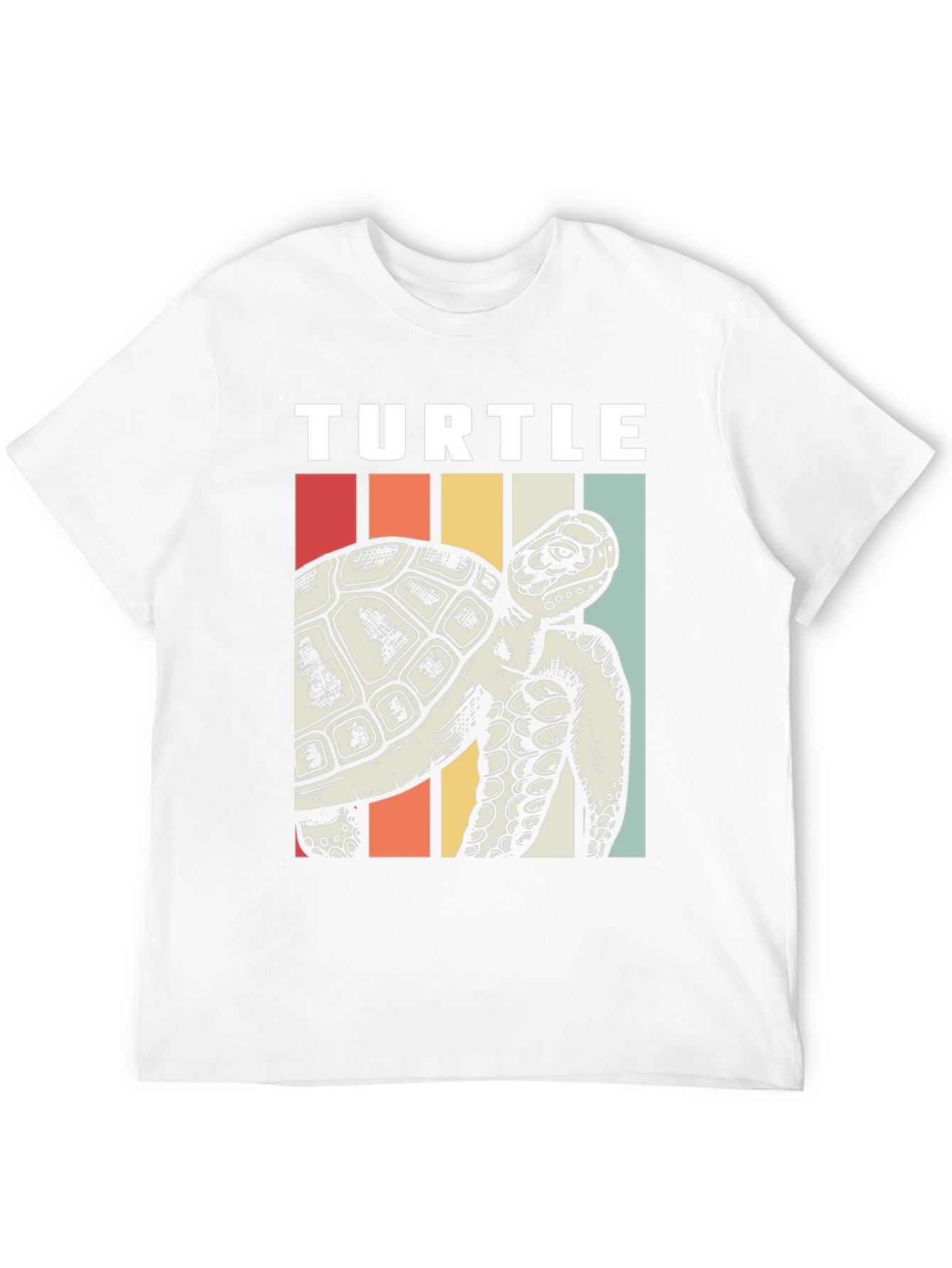 Retro Turtle Graphic Tee - Sea Life Lovers T-Shirt