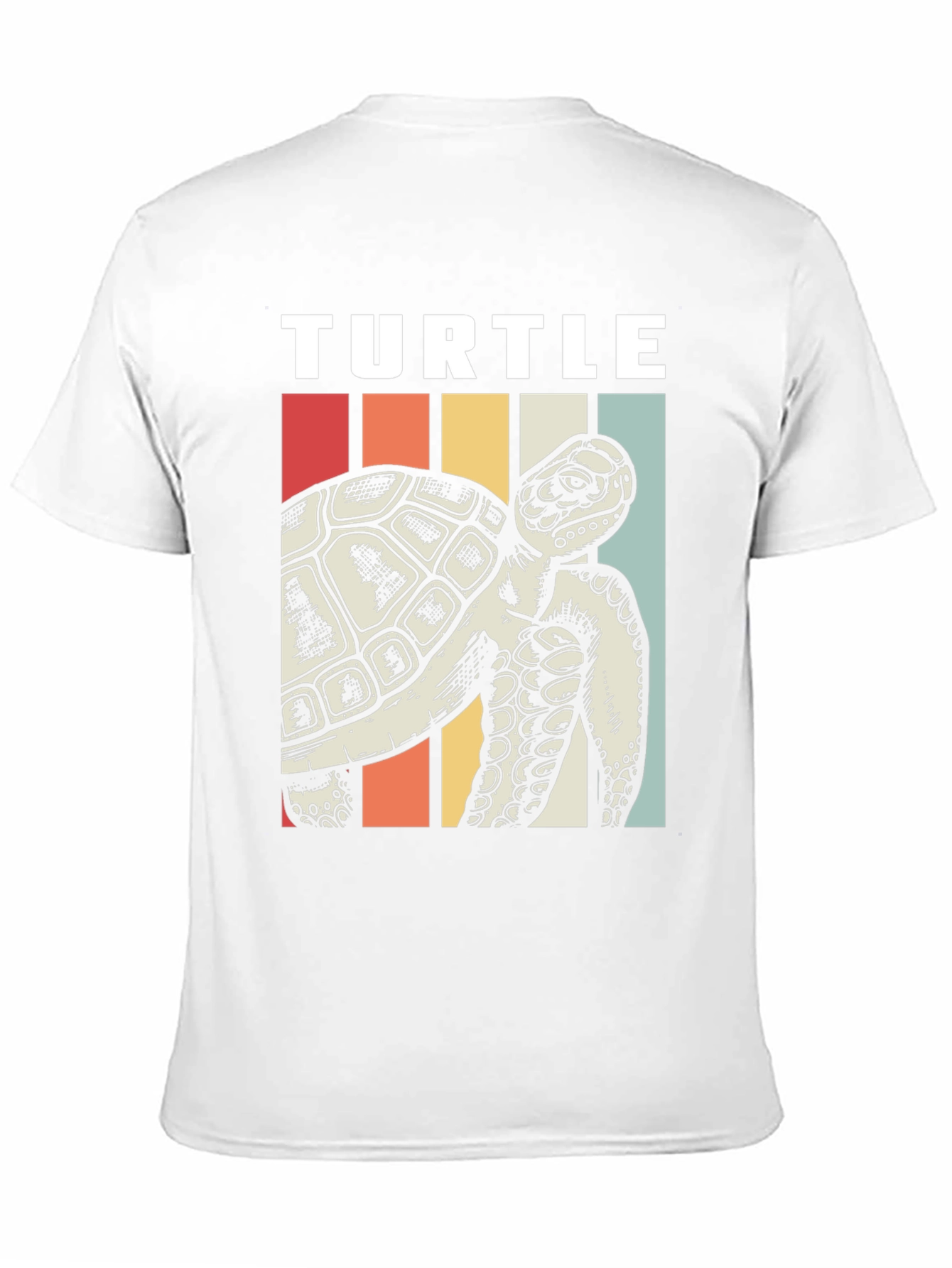 Retro Turtle Graphic Tee - Sea Life Lovers T-Shirt
