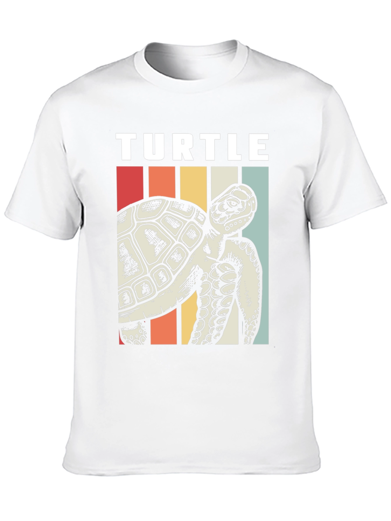 Retro Turtle Graphic Tee - Sea Life Lovers T-Shirt