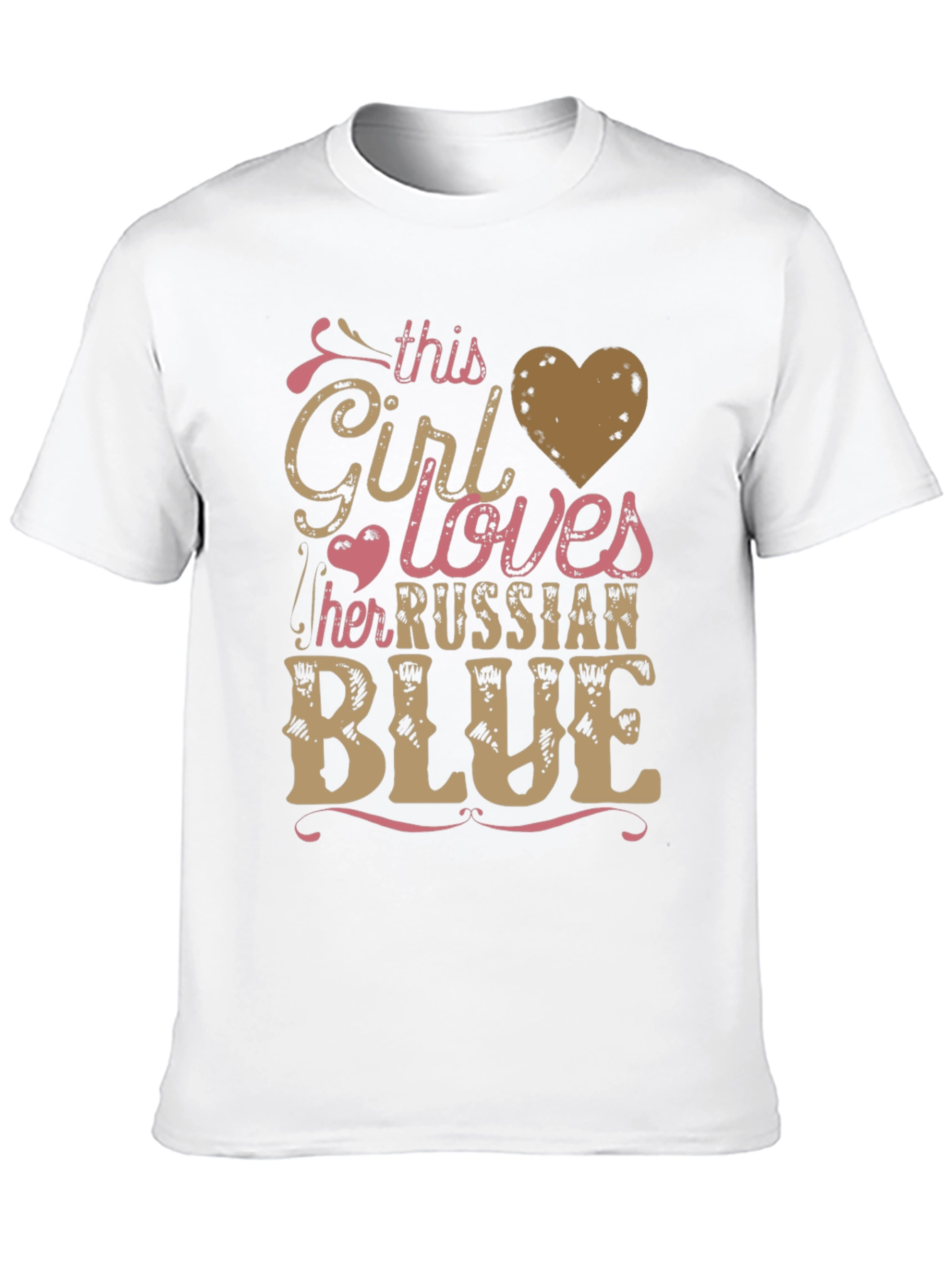 This Girl Loves Russian Blue T-Shirt