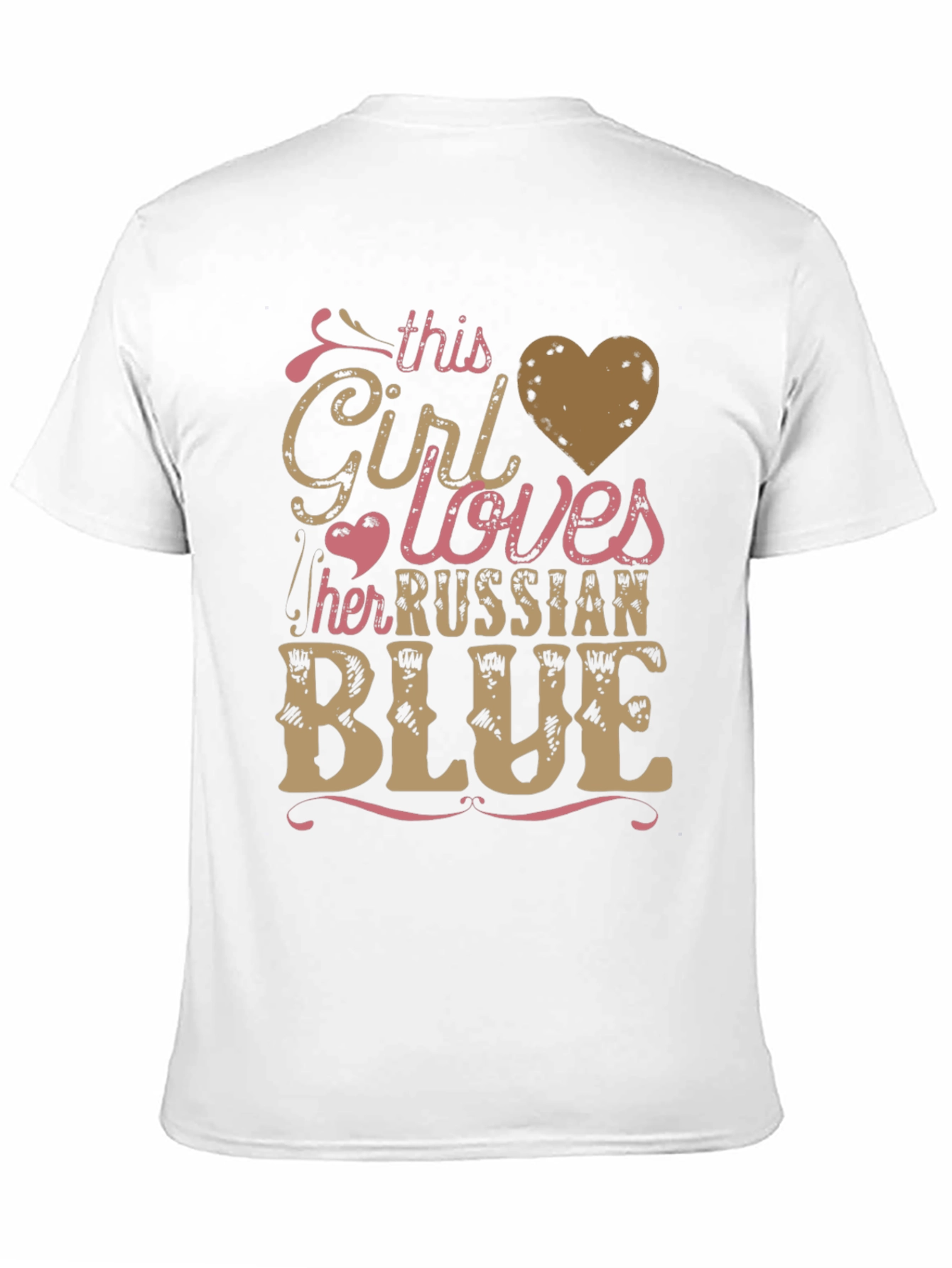 This Girl Loves Russian Blue T-Shirt