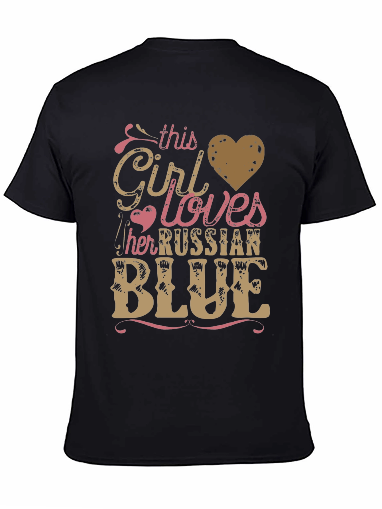 This Girl Loves Russian Blue T-Shirt