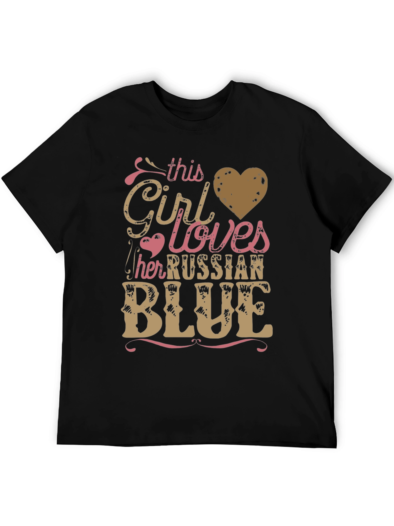 This Girl Loves Russian Blue T-Shirt