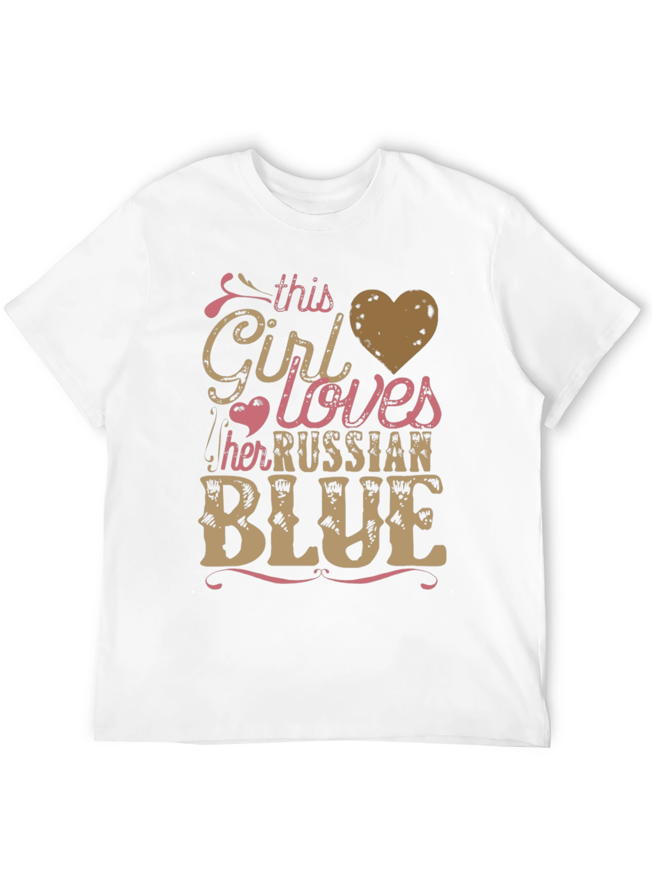 This Girl Loves Russian Blue T-Shirt