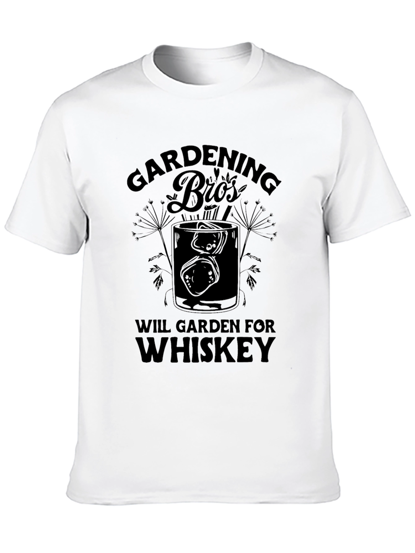 Gardening Bros Whiskey Graphic T-Shirt