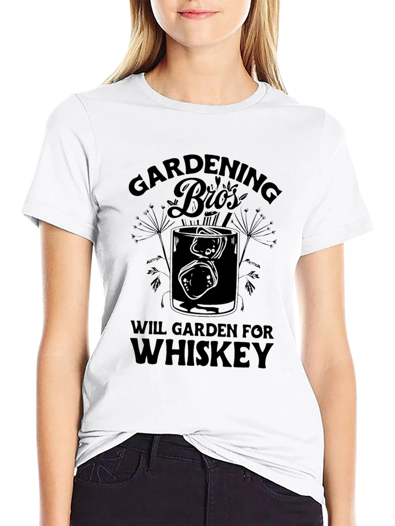 Gardening Bros Whiskey Graphic T-Shirt
