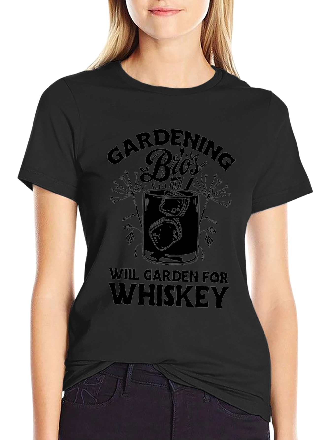 Gardening Bros Whiskey Graphic T-Shirt