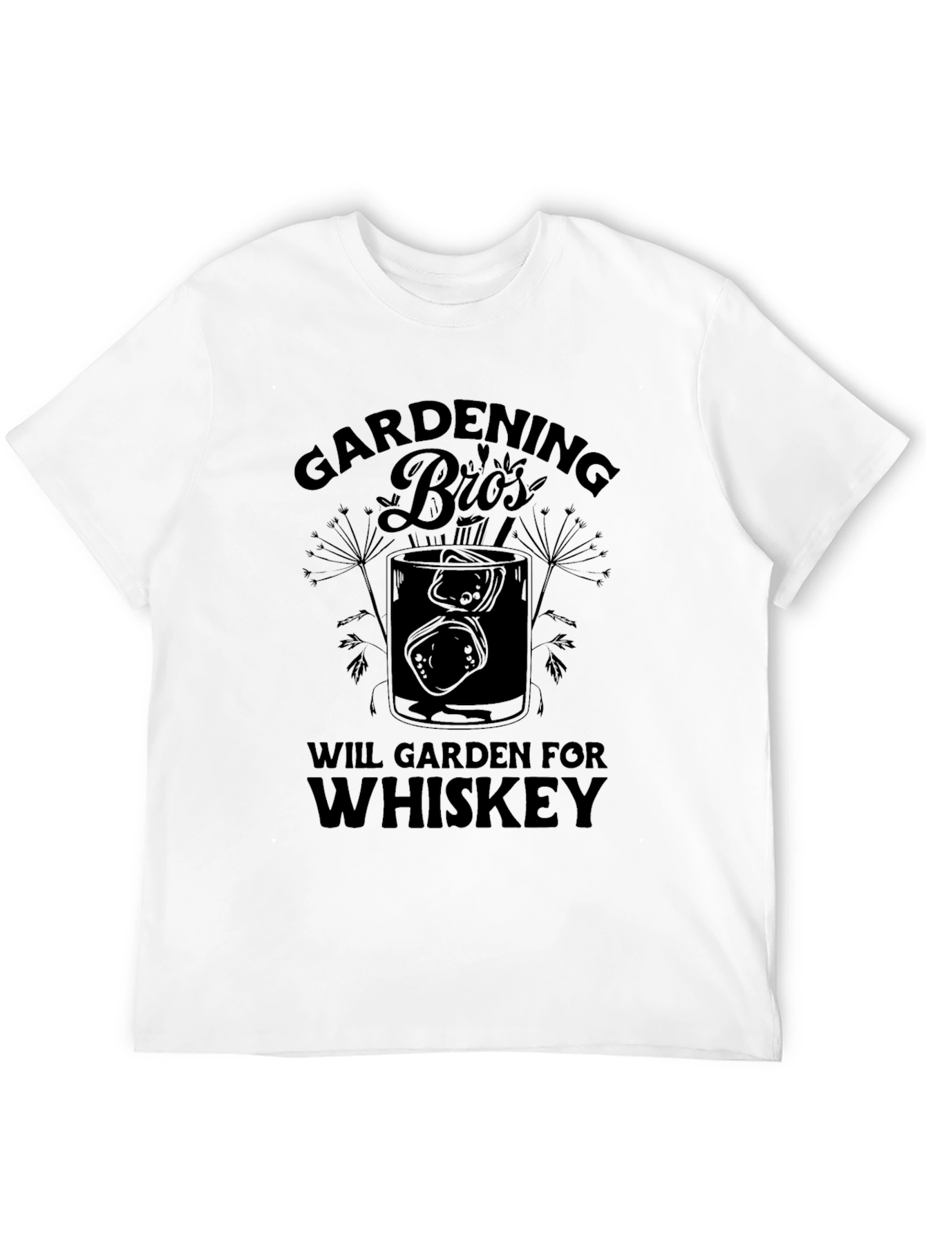 Gardening Bros Whiskey Graphic T-Shirt