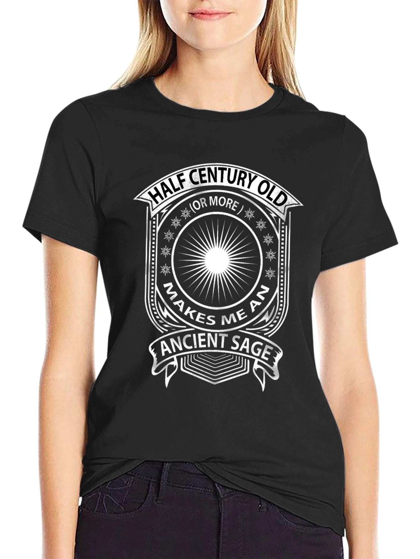 Half Century Old Ancient Sage Funny T-Shirt