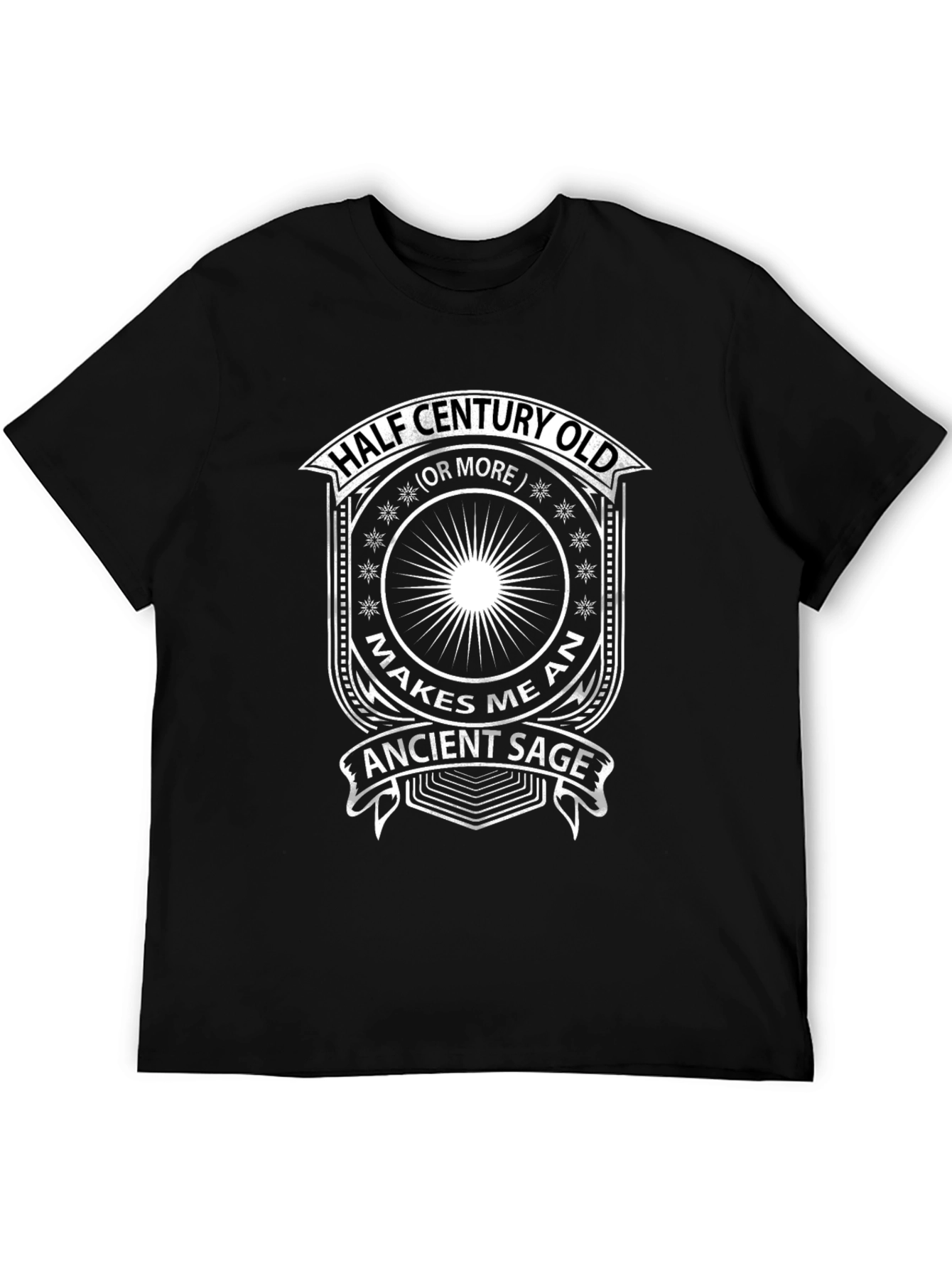 Half Century Old Ancient Sage Funny T-Shirt