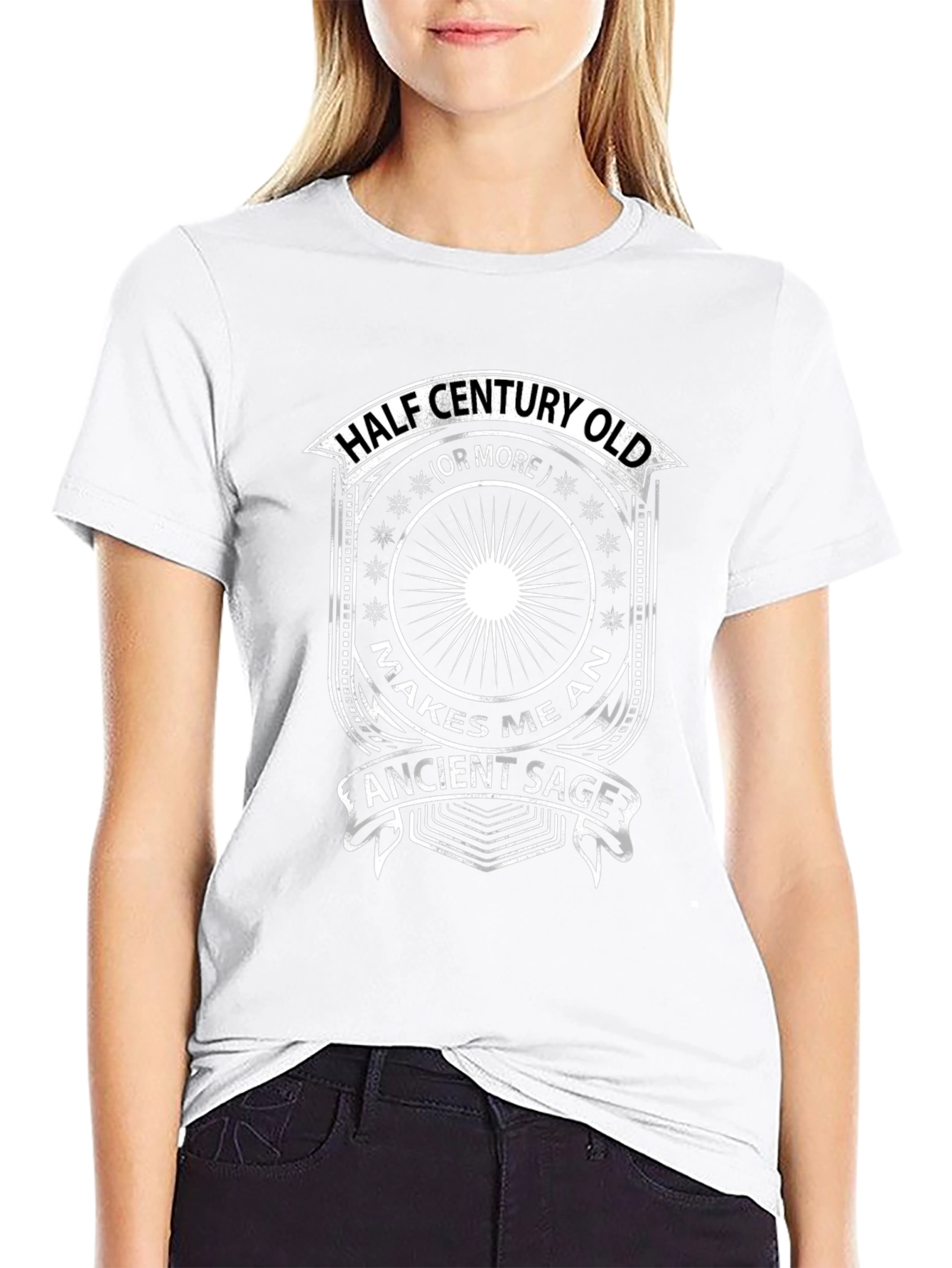 Half Century Old Ancient Sage Funny T-Shirt
