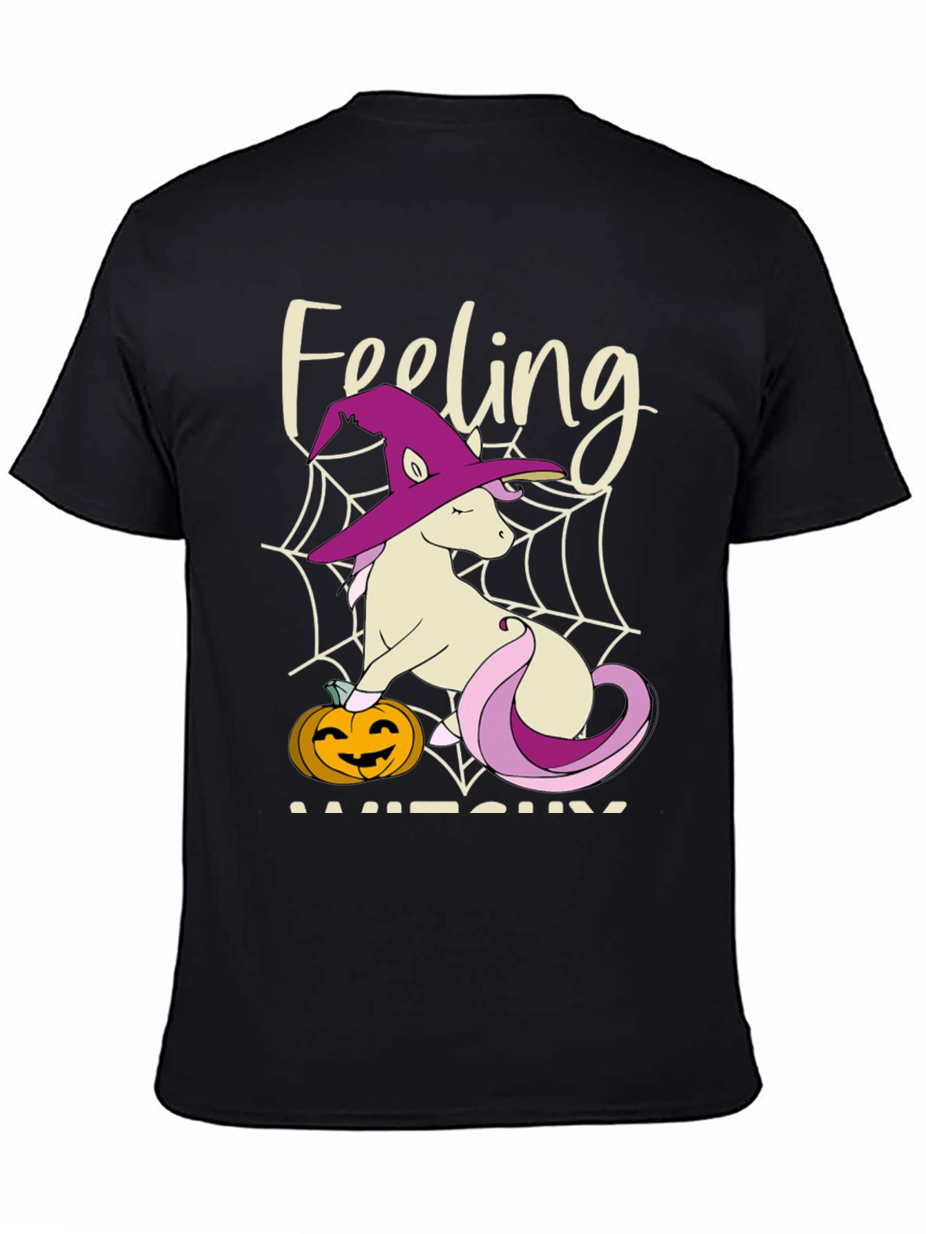 Feeling Witchy Unicorn Halloween T-Shirt