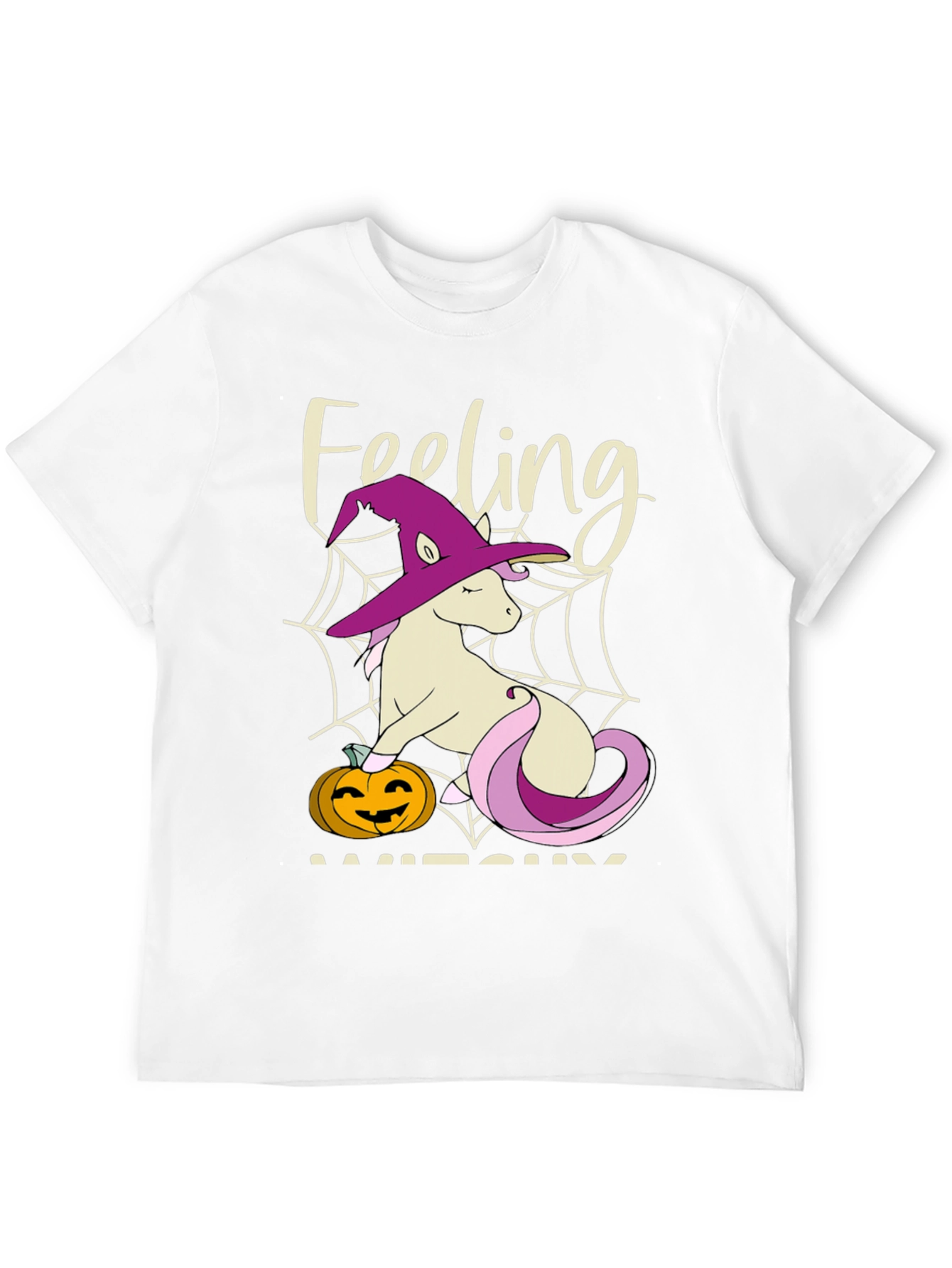 Feeling Witchy Unicorn Halloween T-Shirt