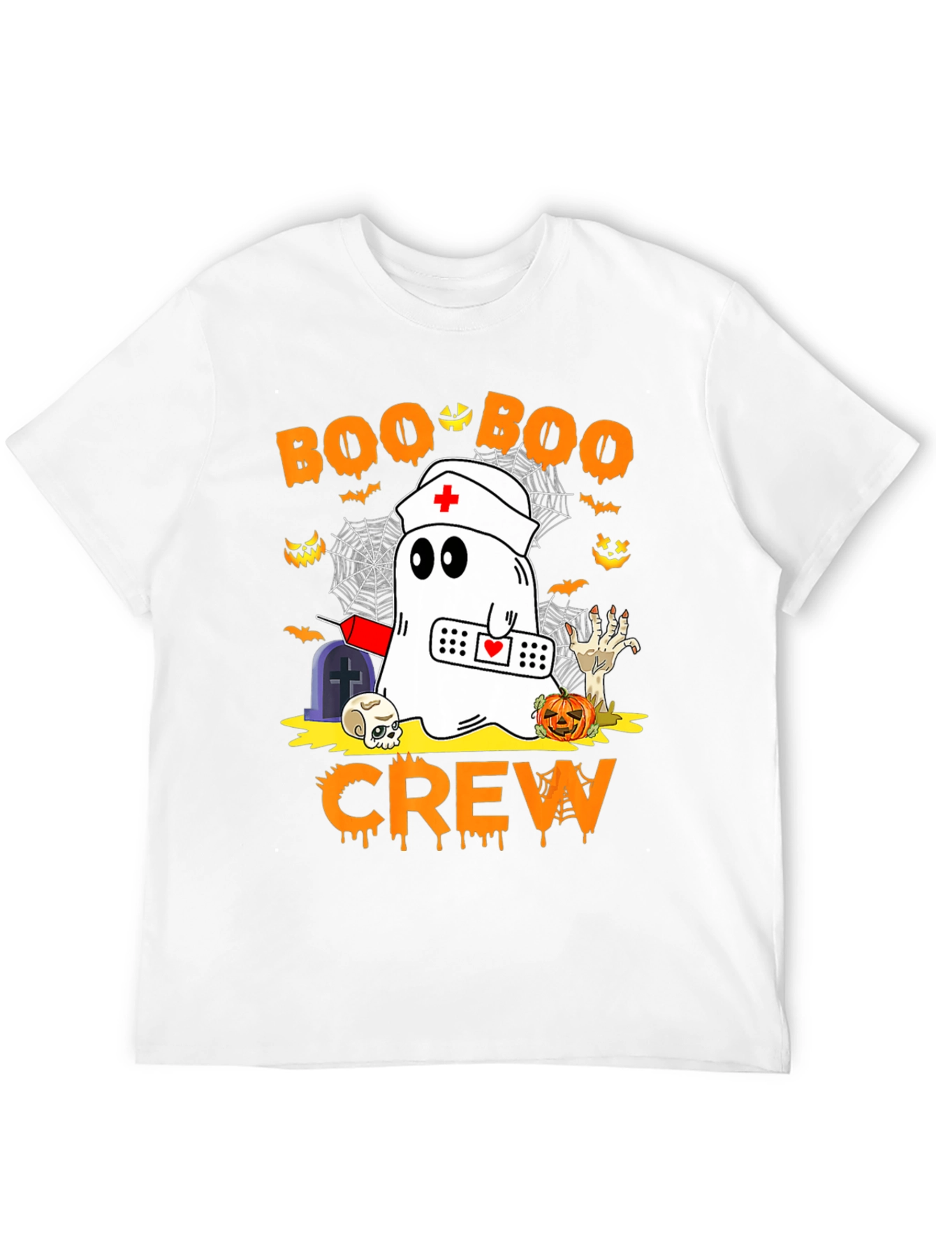 Boo Boo Crew Halloween Graphic Tee