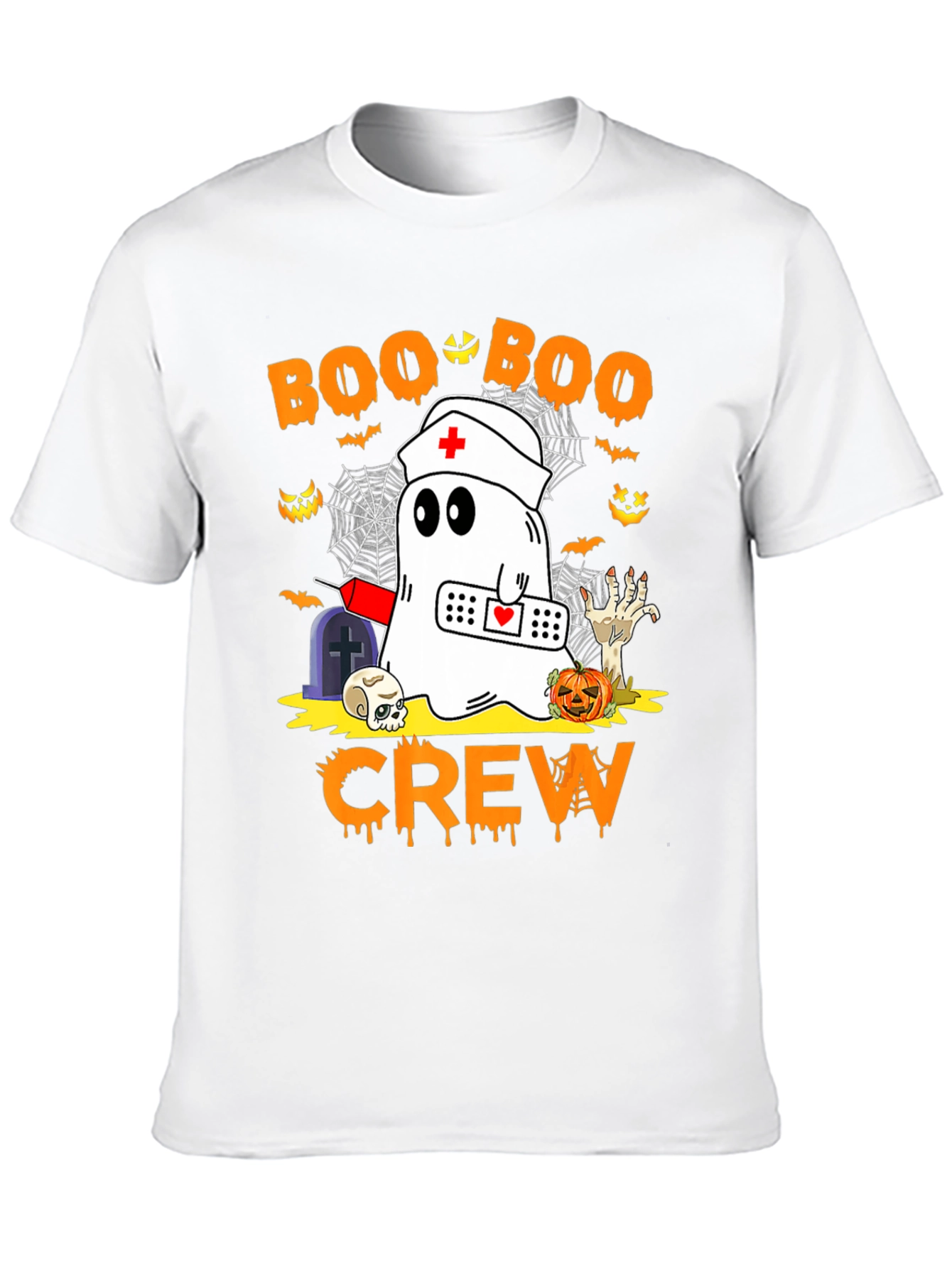 Boo Boo Crew Halloween Graphic Tee