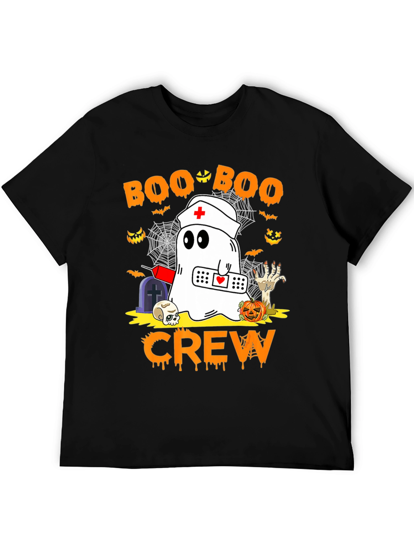 Boo Boo Crew Halloween Graphic Tee