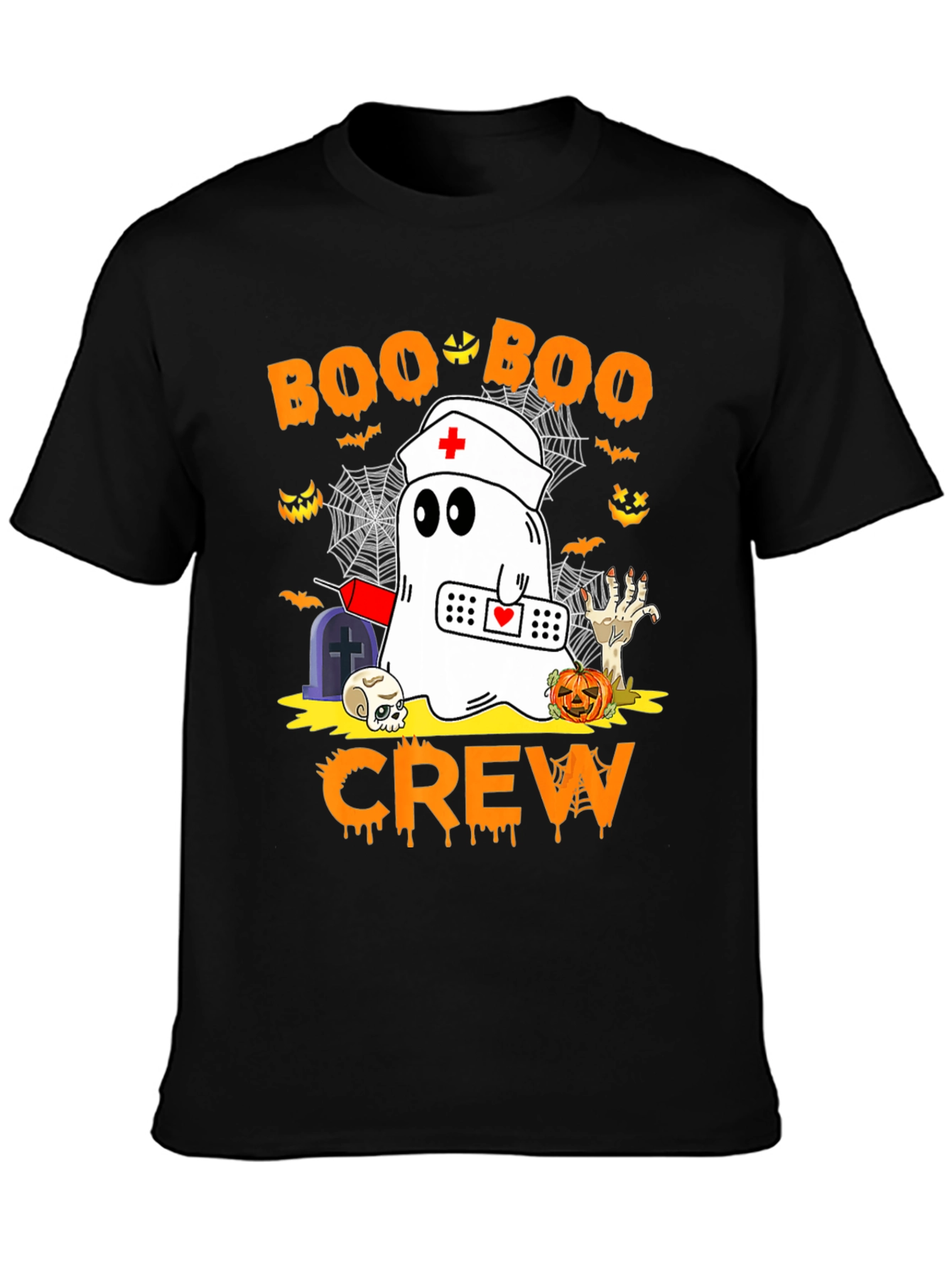 Boo Boo Crew Halloween Graphic Tee