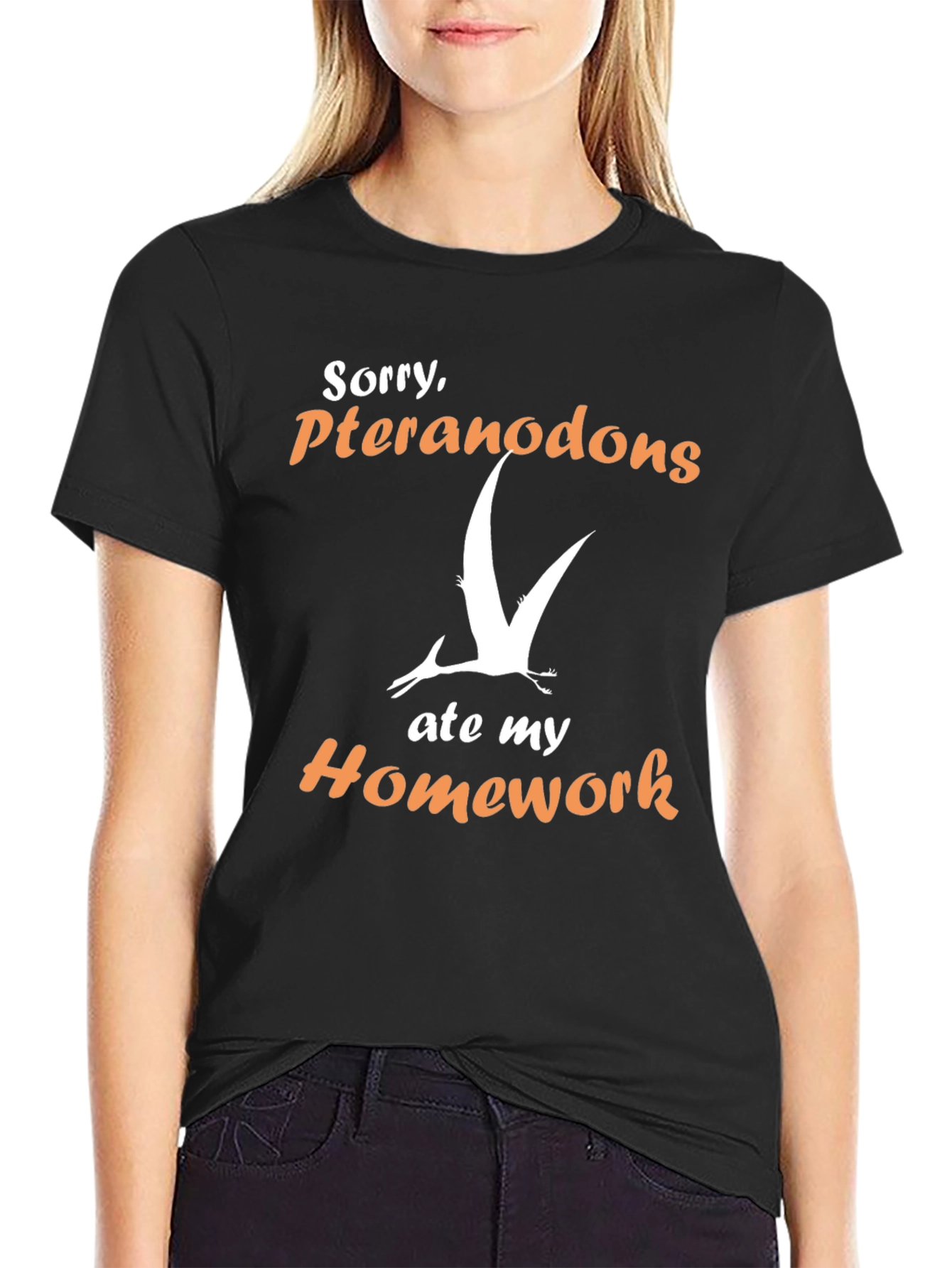 Funny Pteranodon Ate My Homework T-Shirt