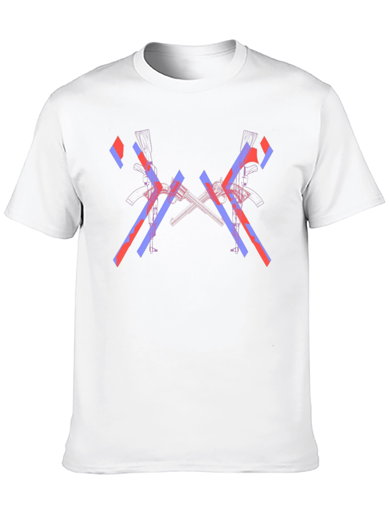 Edgy Graphic Print Black T-Shirt
