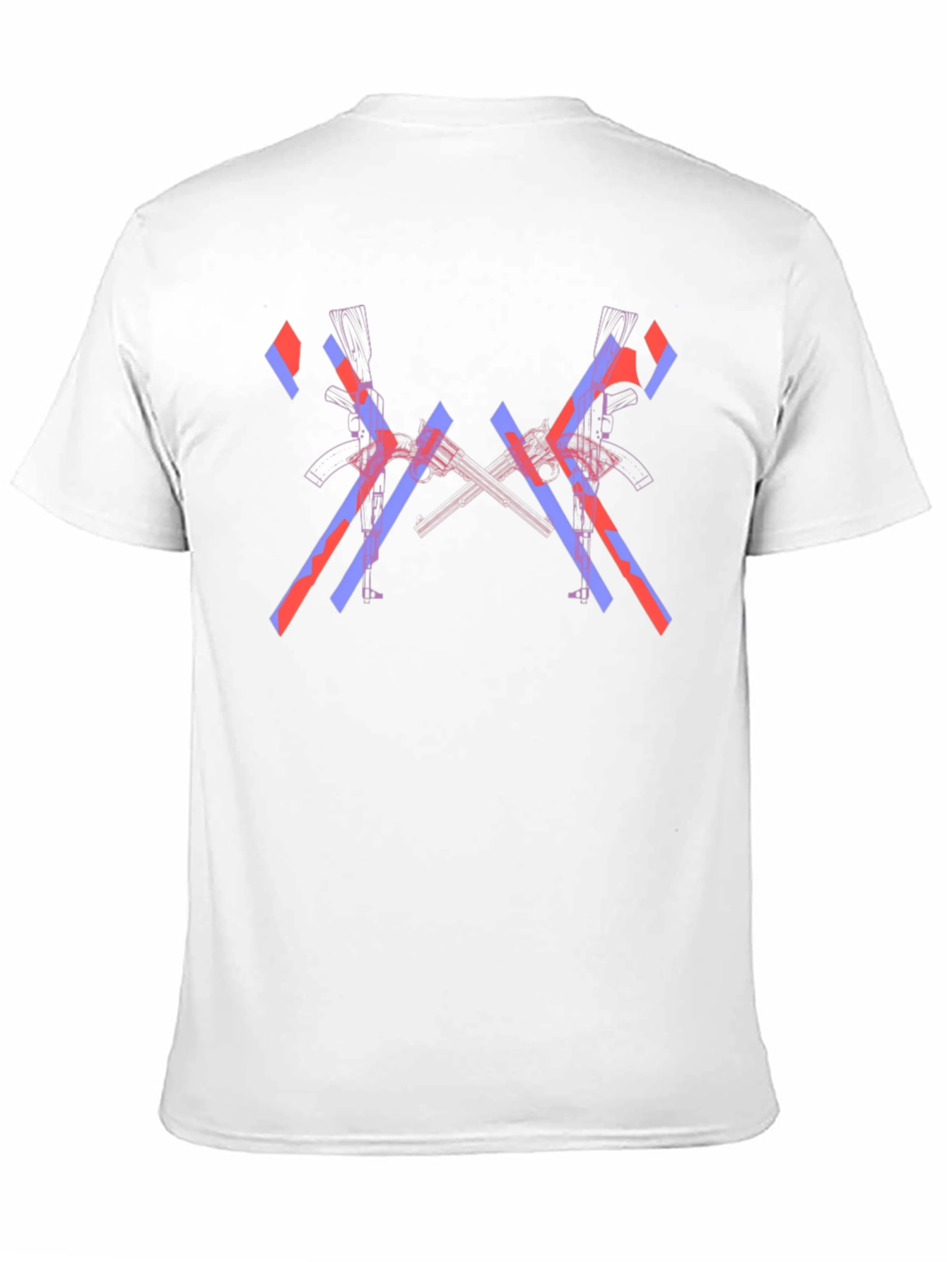 Edgy Graphic Print Black T-Shirt