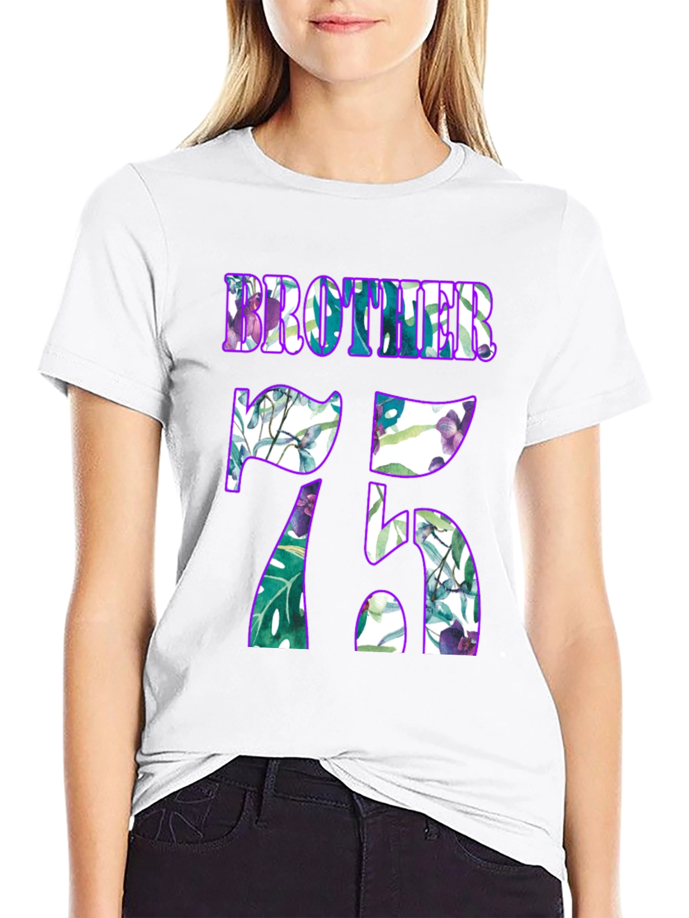 Brother 75 Floral T-Shirt