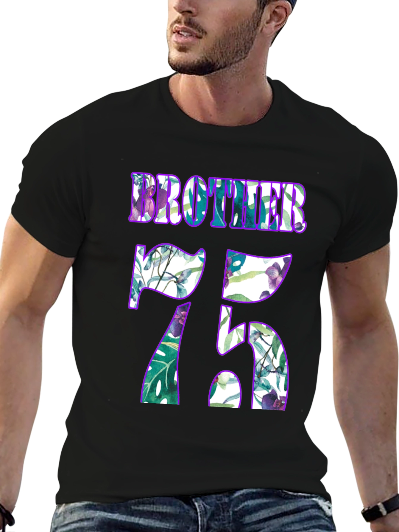 Brother 75 Floral T-Shirt