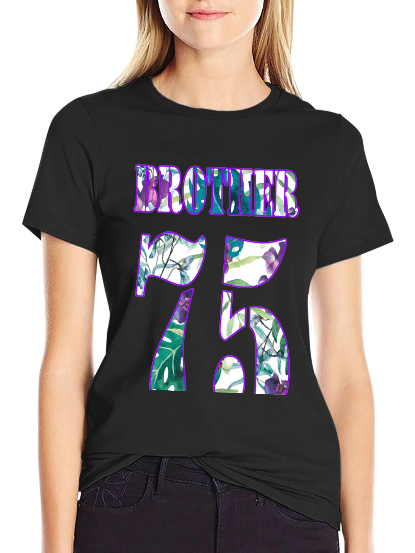 Brother 75 Floral T-Shirt