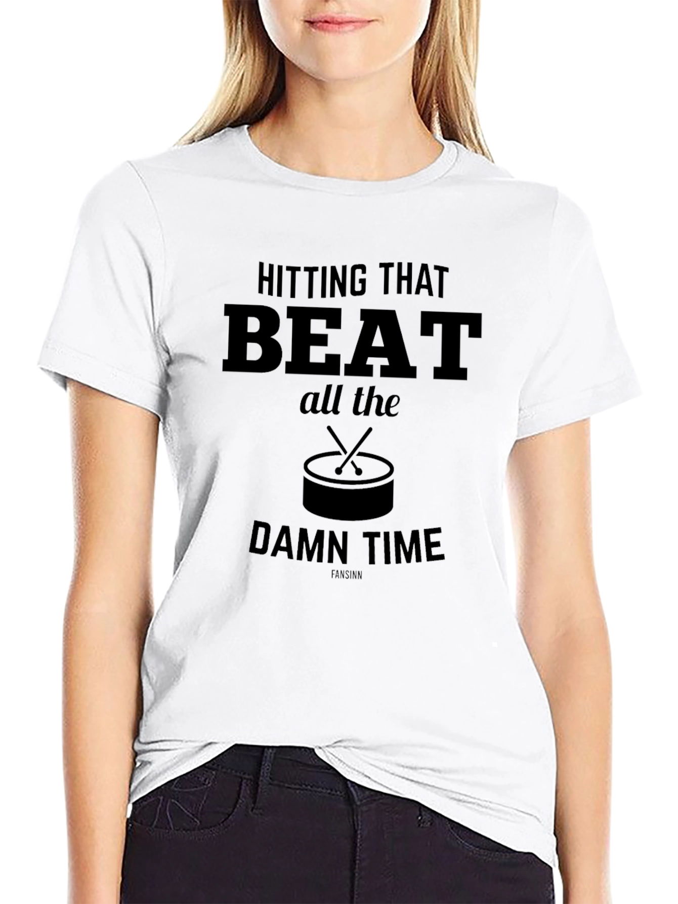 Hitting That Beat Drummer T-Shirt