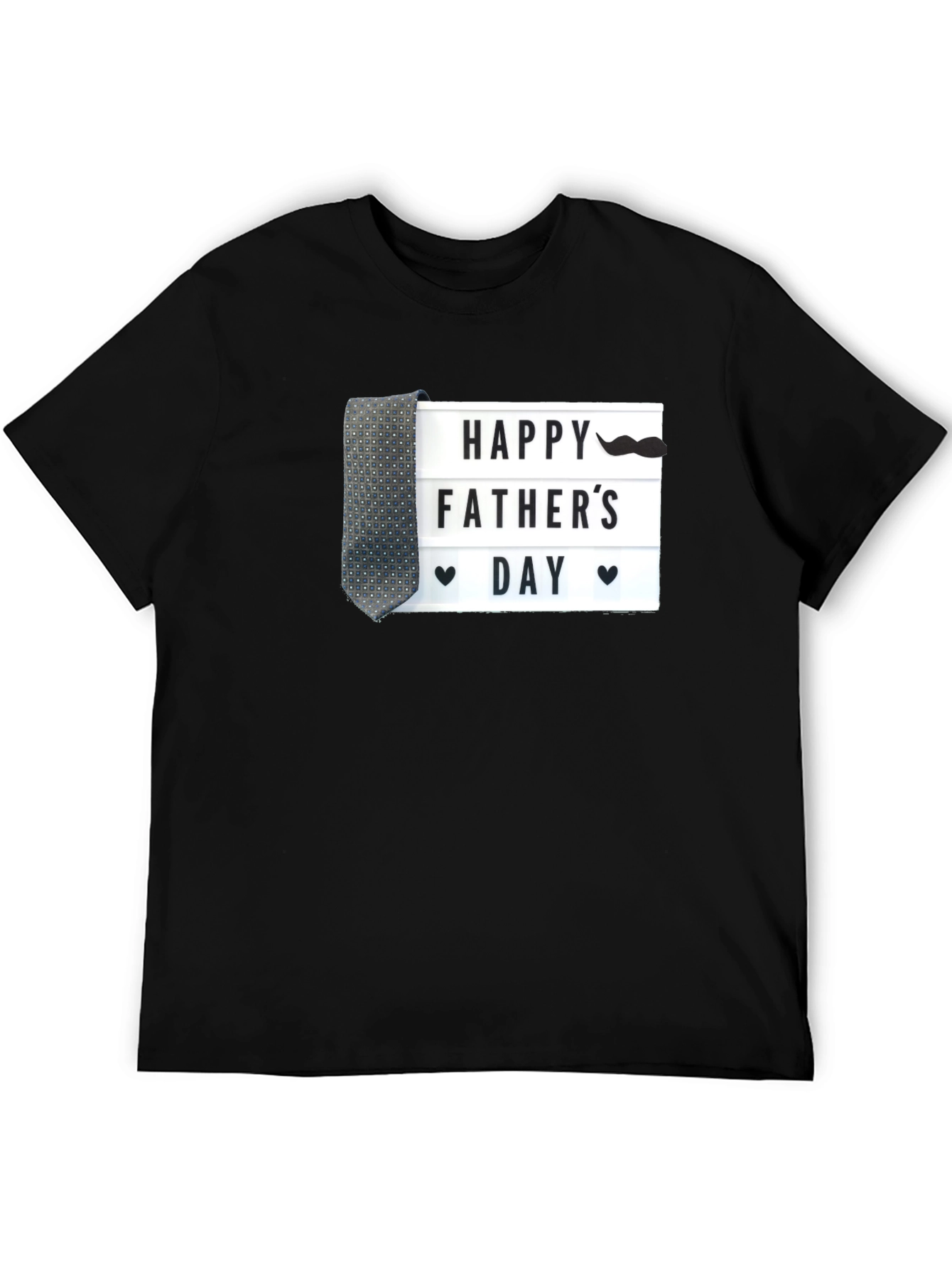 Happy Fathers Day Graphic Tee - Novelty T-Shirt