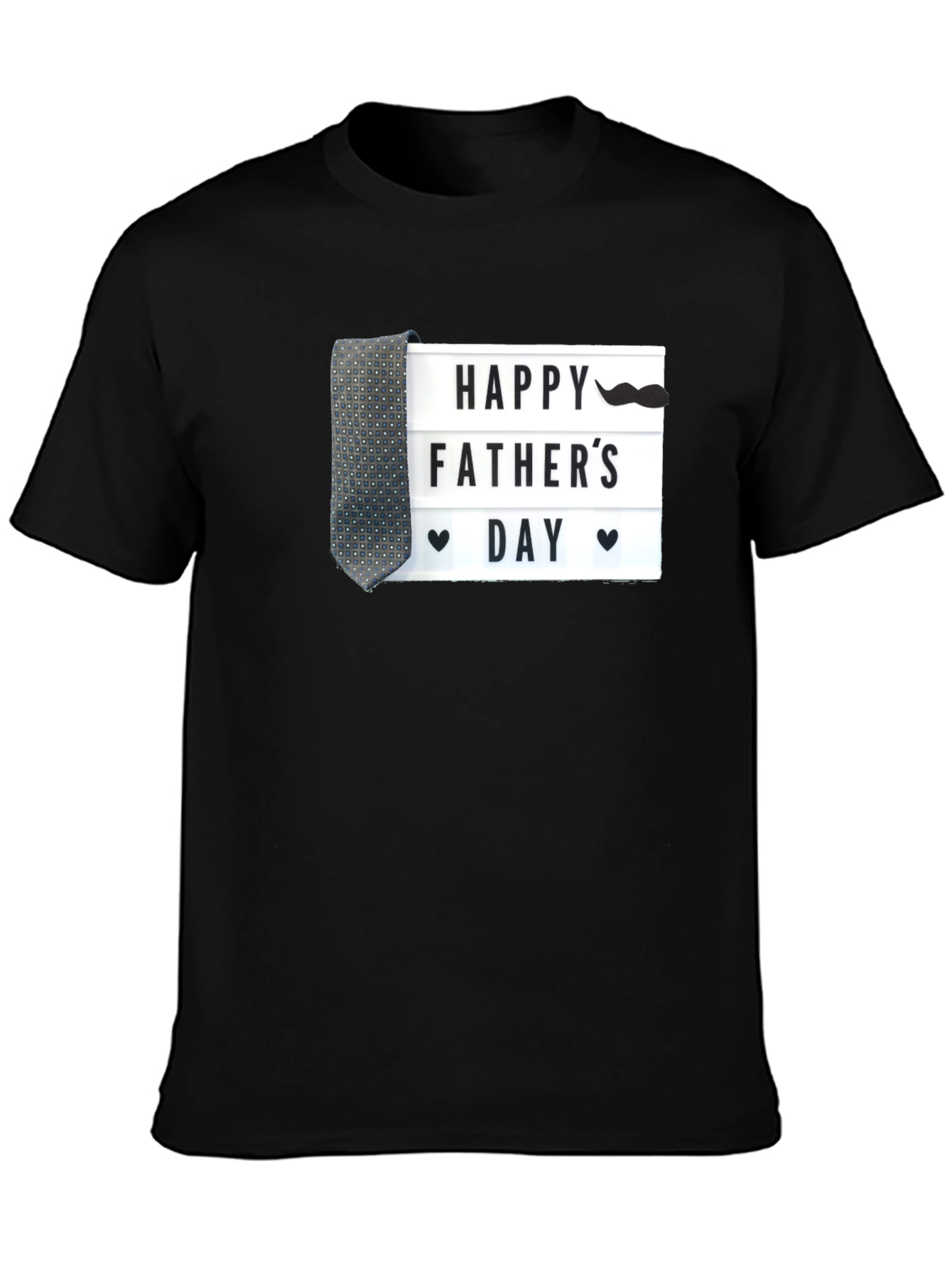 Happy Fathers Day Graphic Tee - Novelty T-Shirt