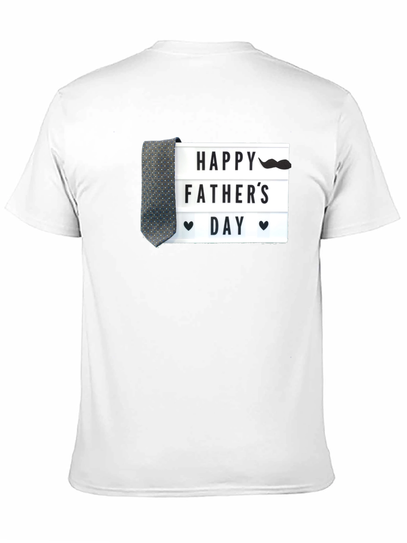 Happy Fathers Day Graphic Tee - Novelty T-Shirt