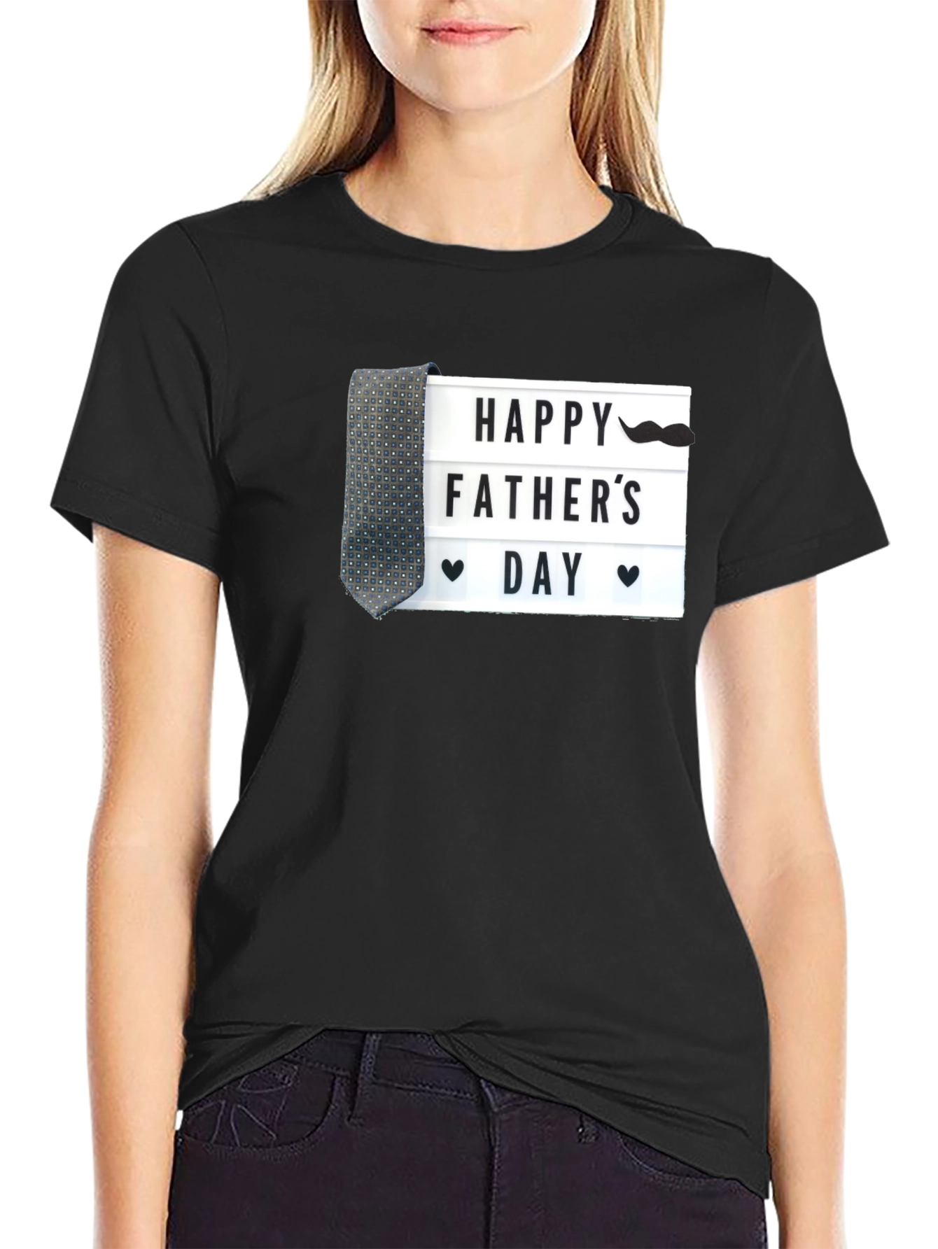 Happy Fathers Day Graphic Tee - Novelty T-Shirt