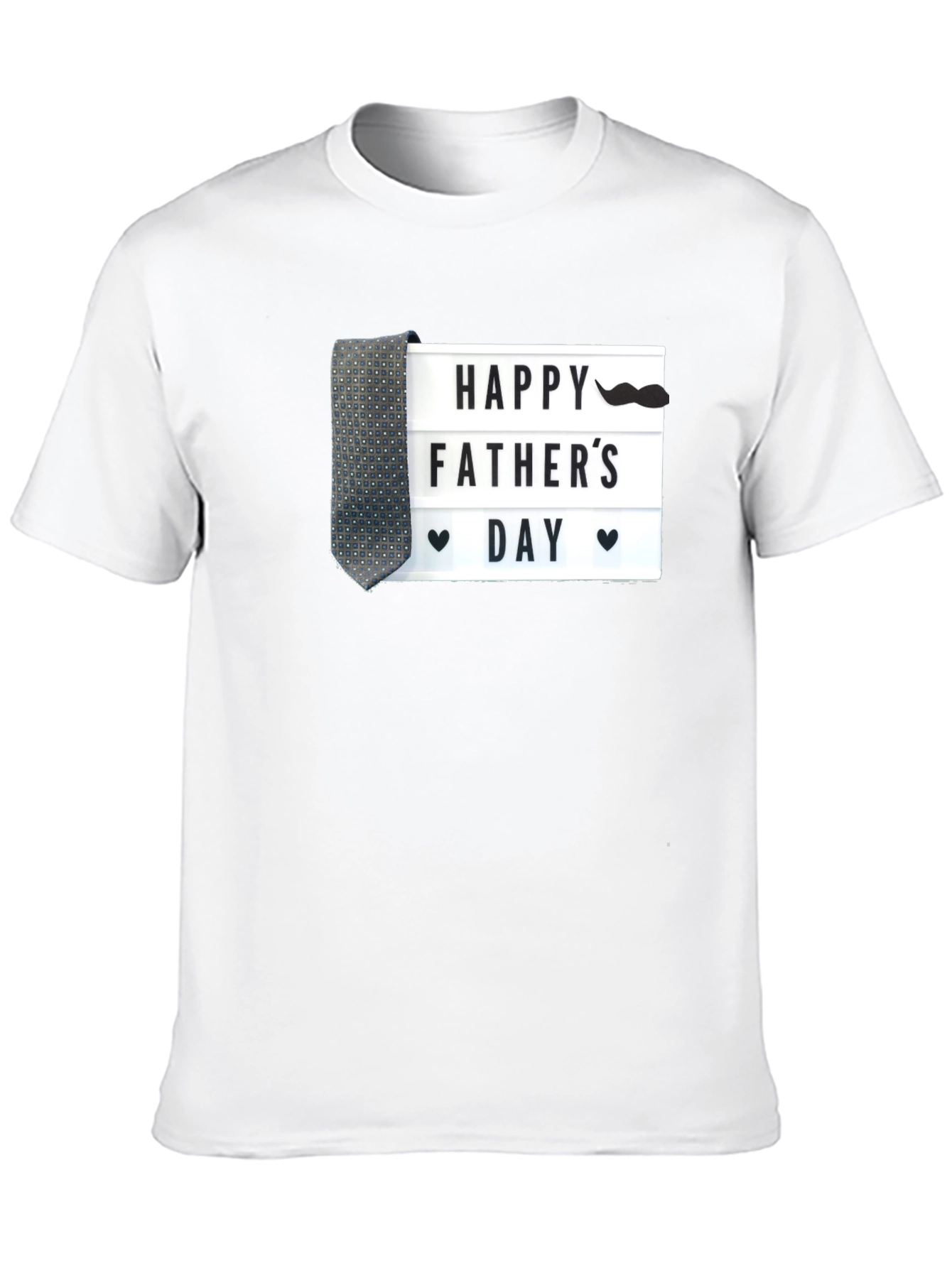 Happy Fathers Day Graphic Tee - Novelty T-Shirt