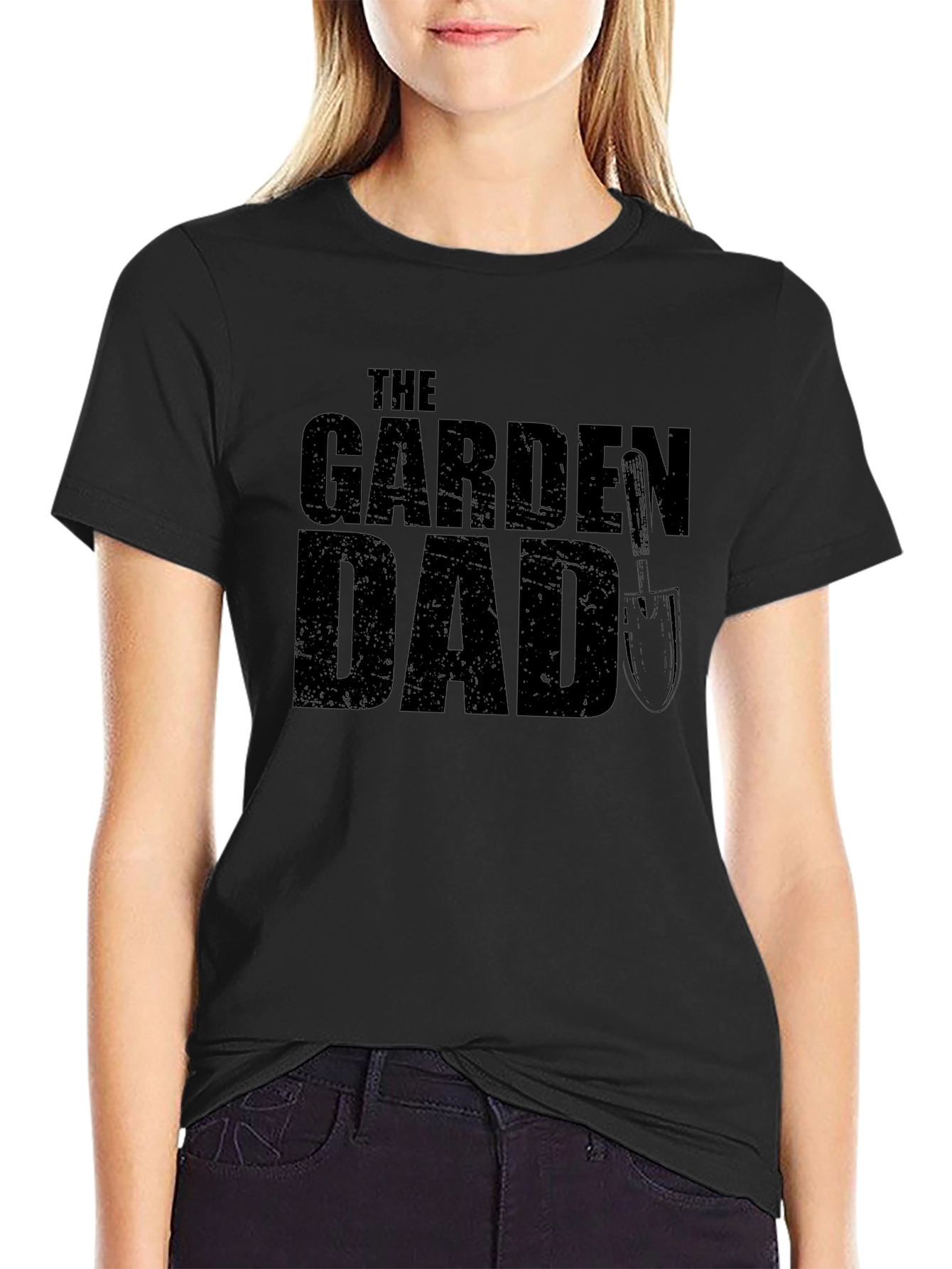 The Garden Dad T-Shirt - Black Graphic Tee