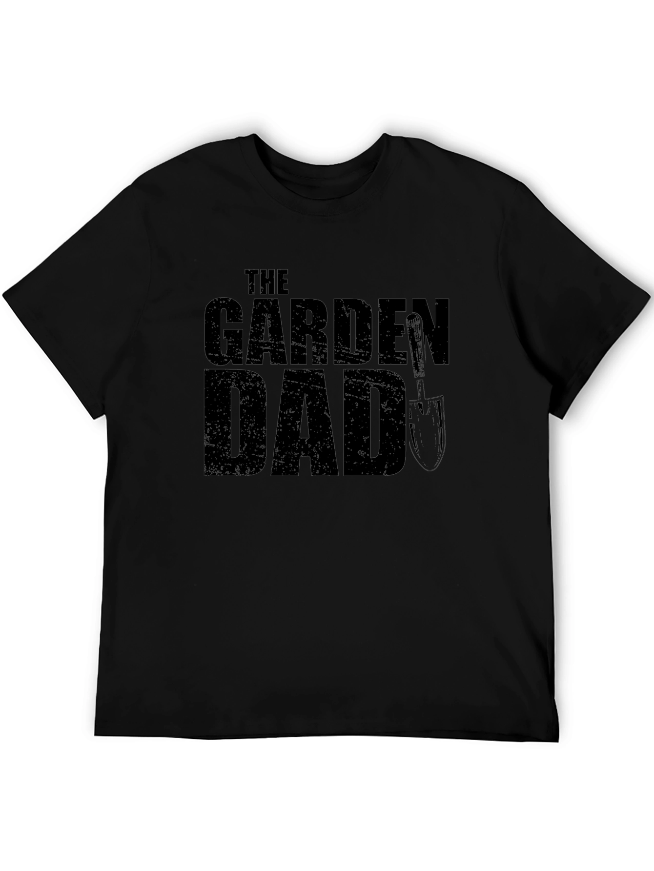 The Garden Dad T-Shirt - Black Graphic Tee