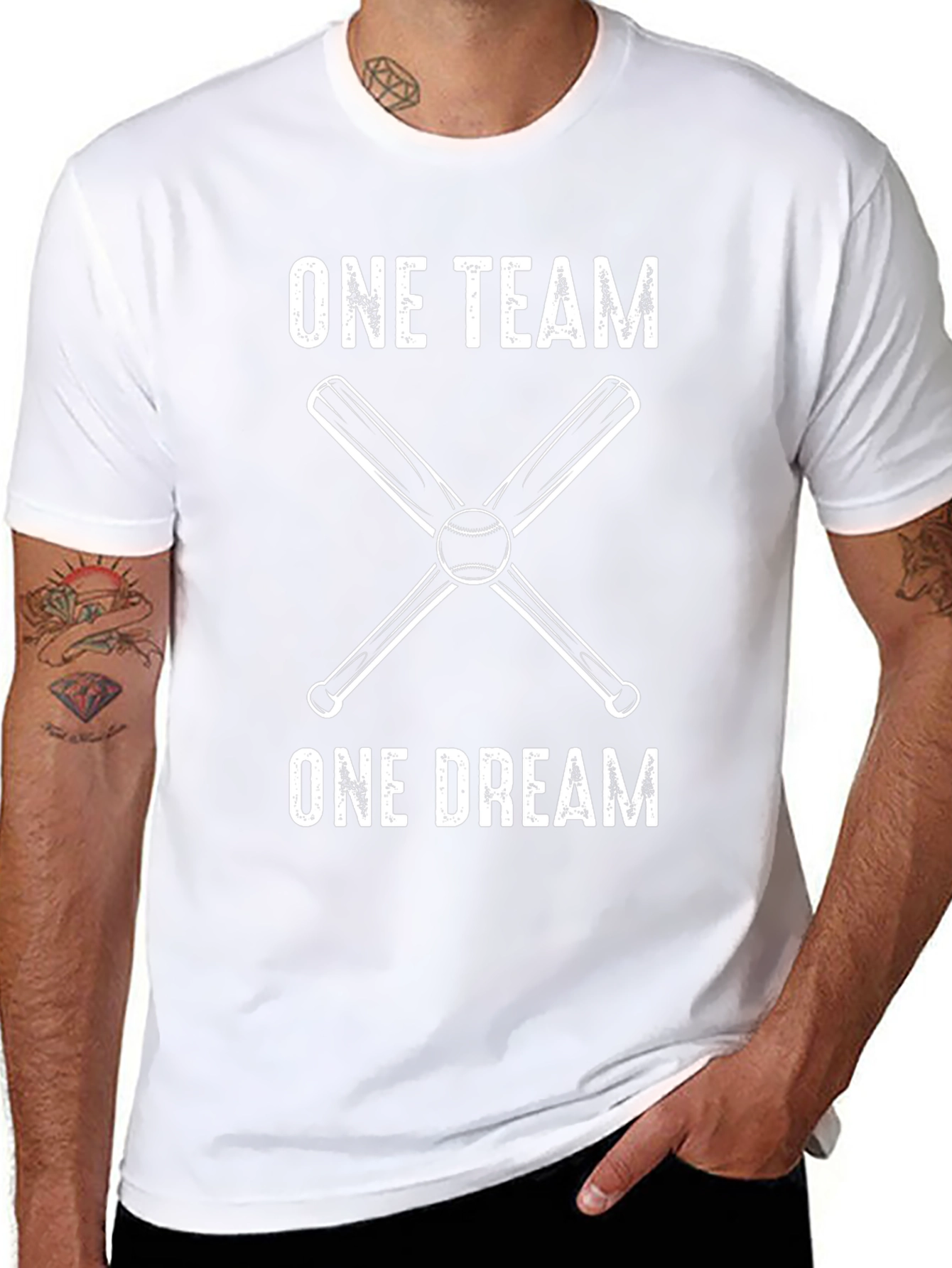 One Team One Dream Baseball T-Shirt