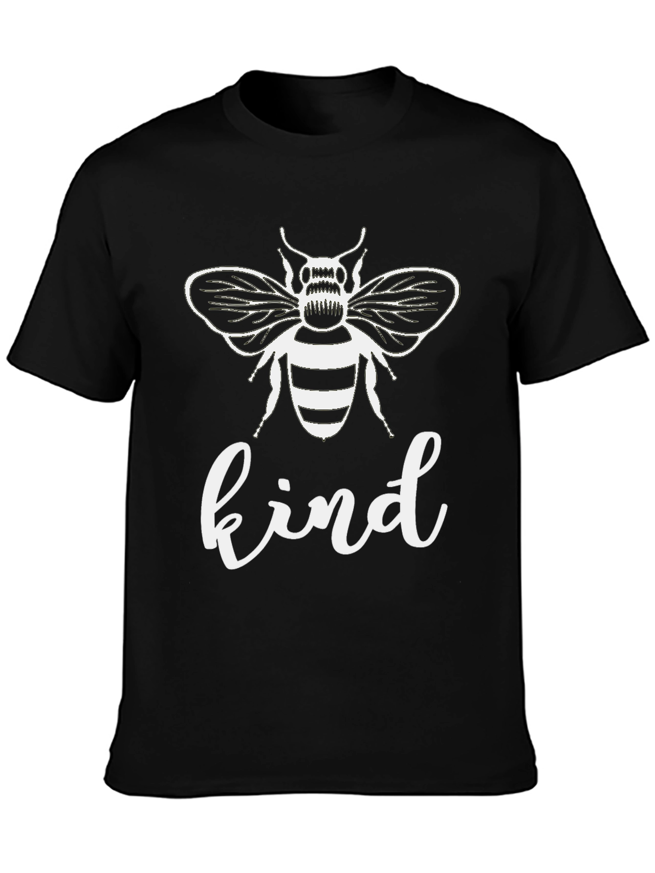 Be Kind Bee T-Shirt - Unisex Black Tee