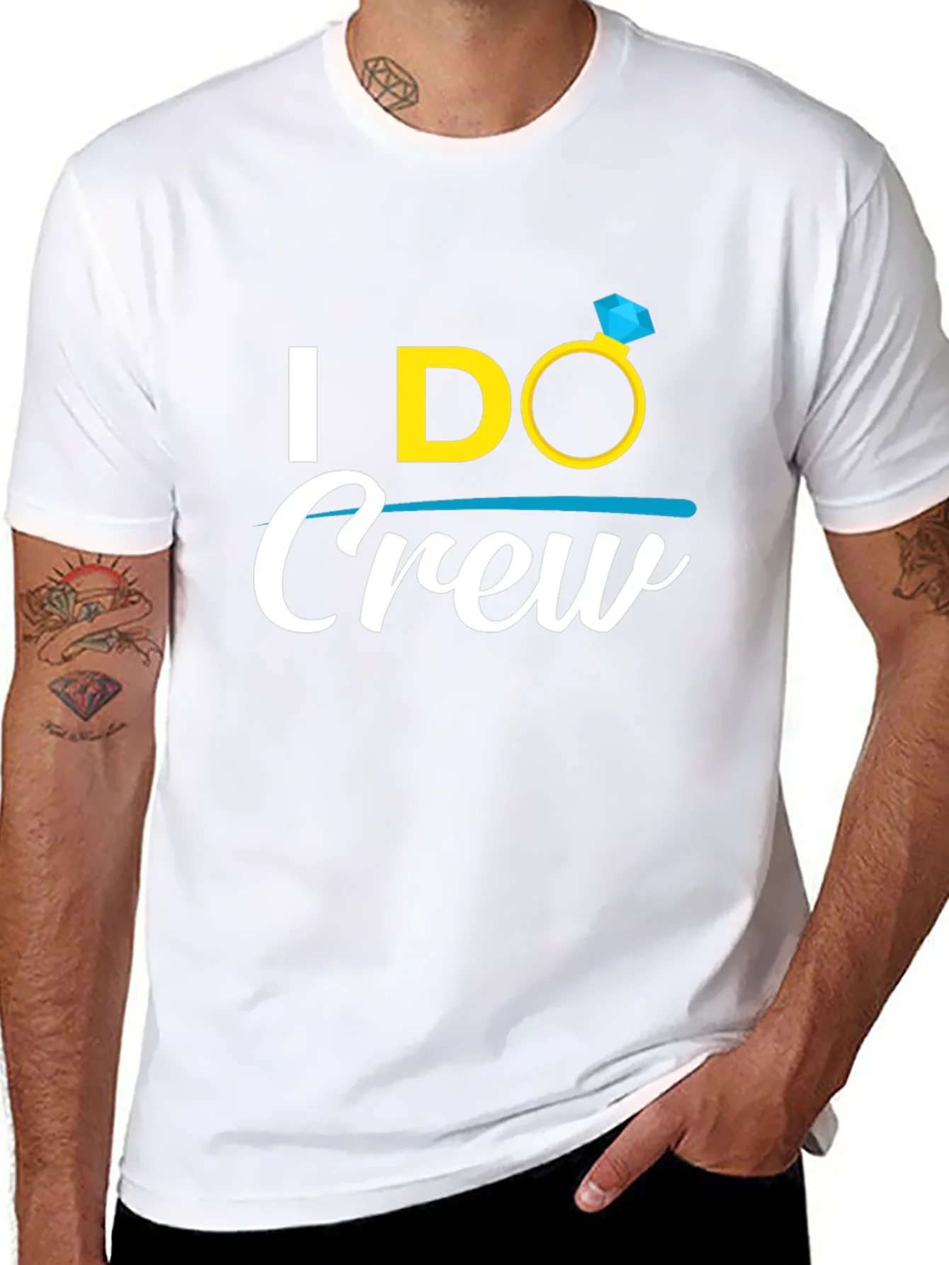 I DO Crew T-Shirt - Wedding Party Tee