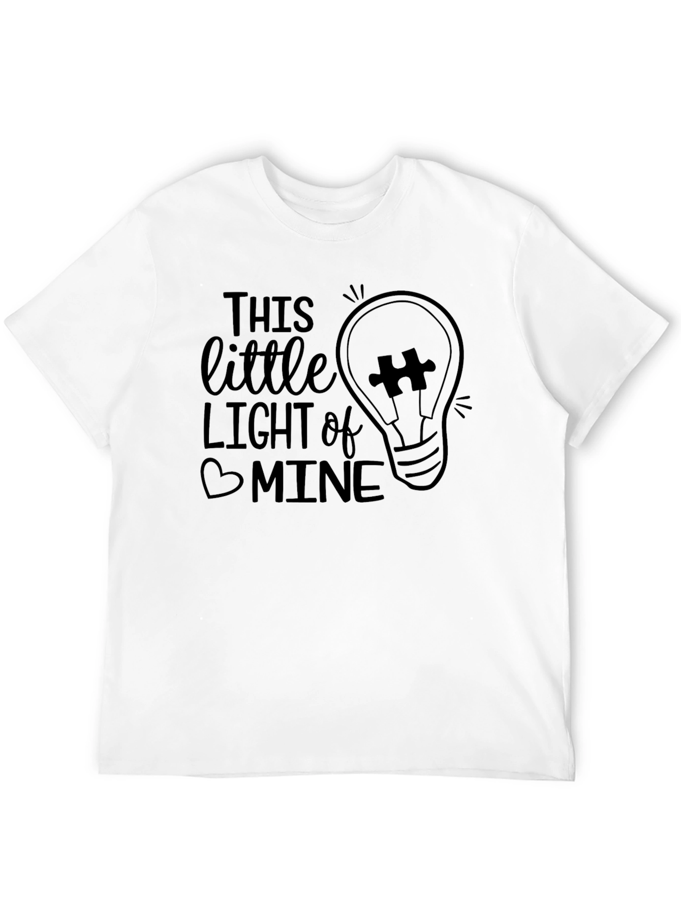 Autism Awareness Shirt: This Little Light of Mine