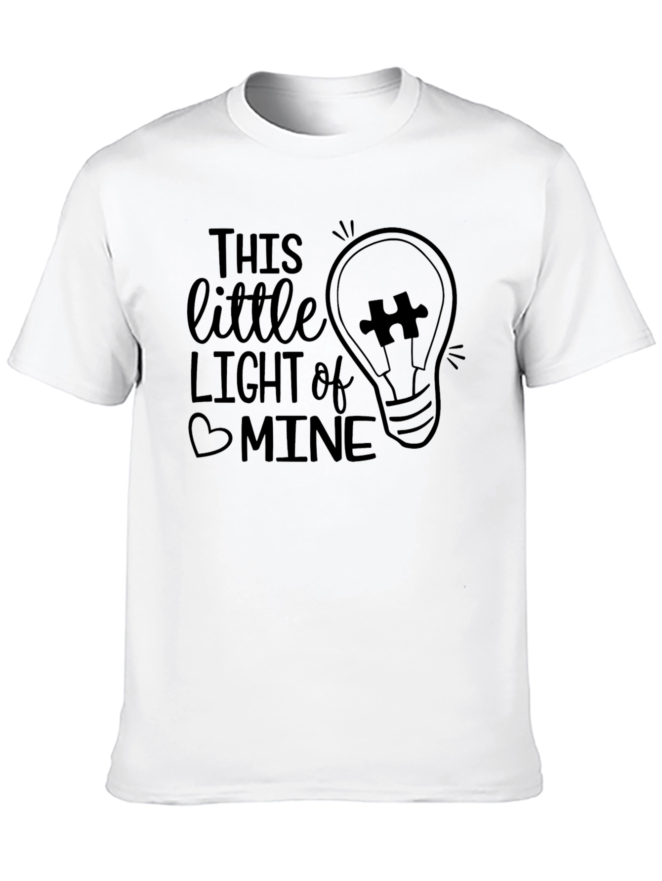 Autism Awareness Shirt: This Little Light of Mine