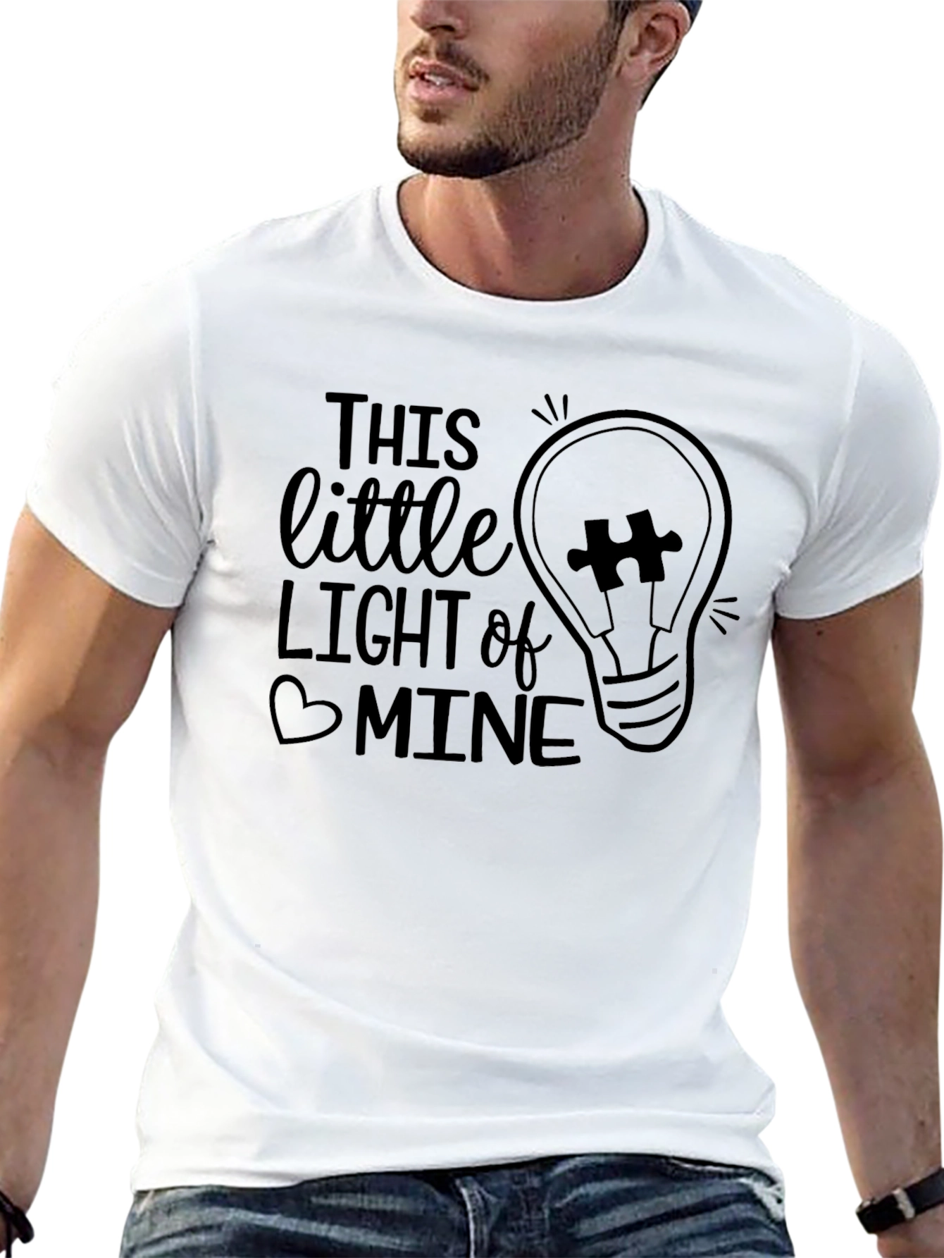 Autism Awareness Shirt: This Little Light of Mine
